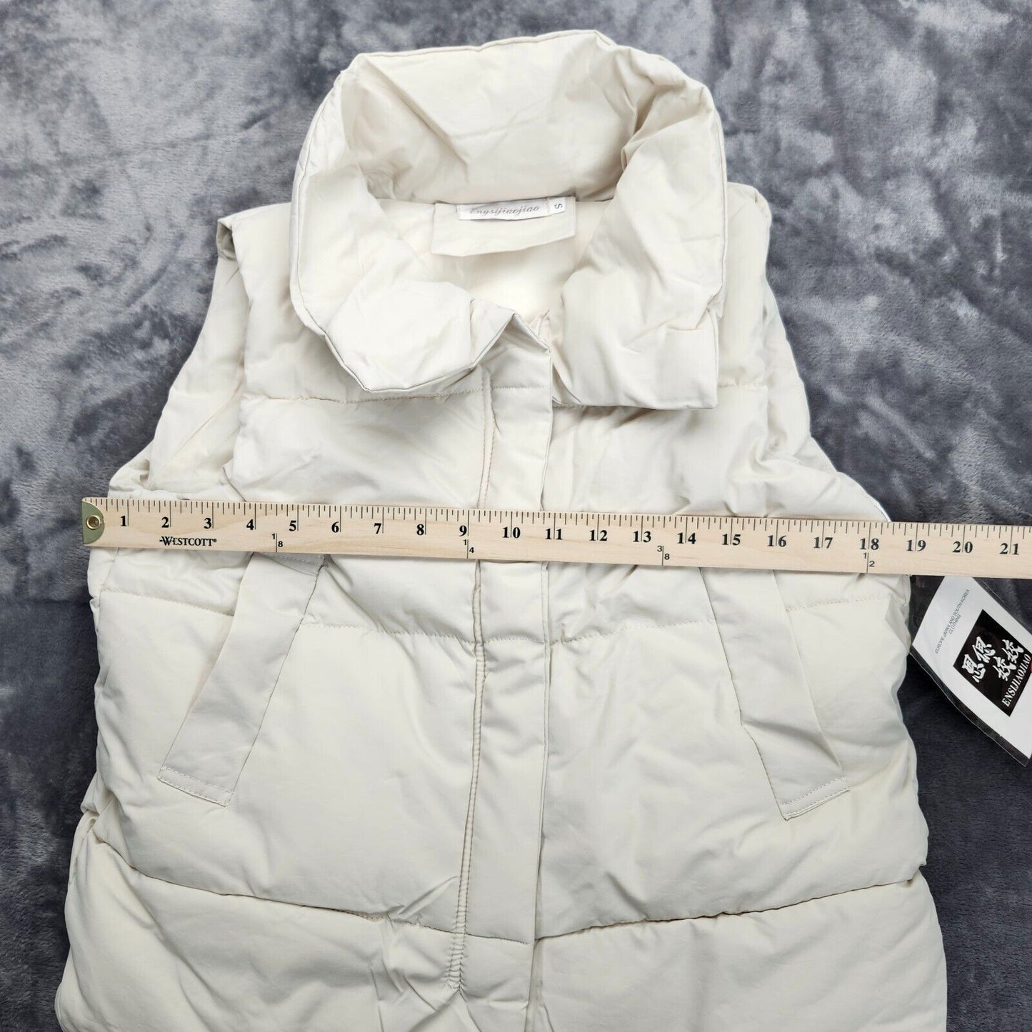 Womens Cotton Vest Autumn And Winter Fashion Outerwear Small