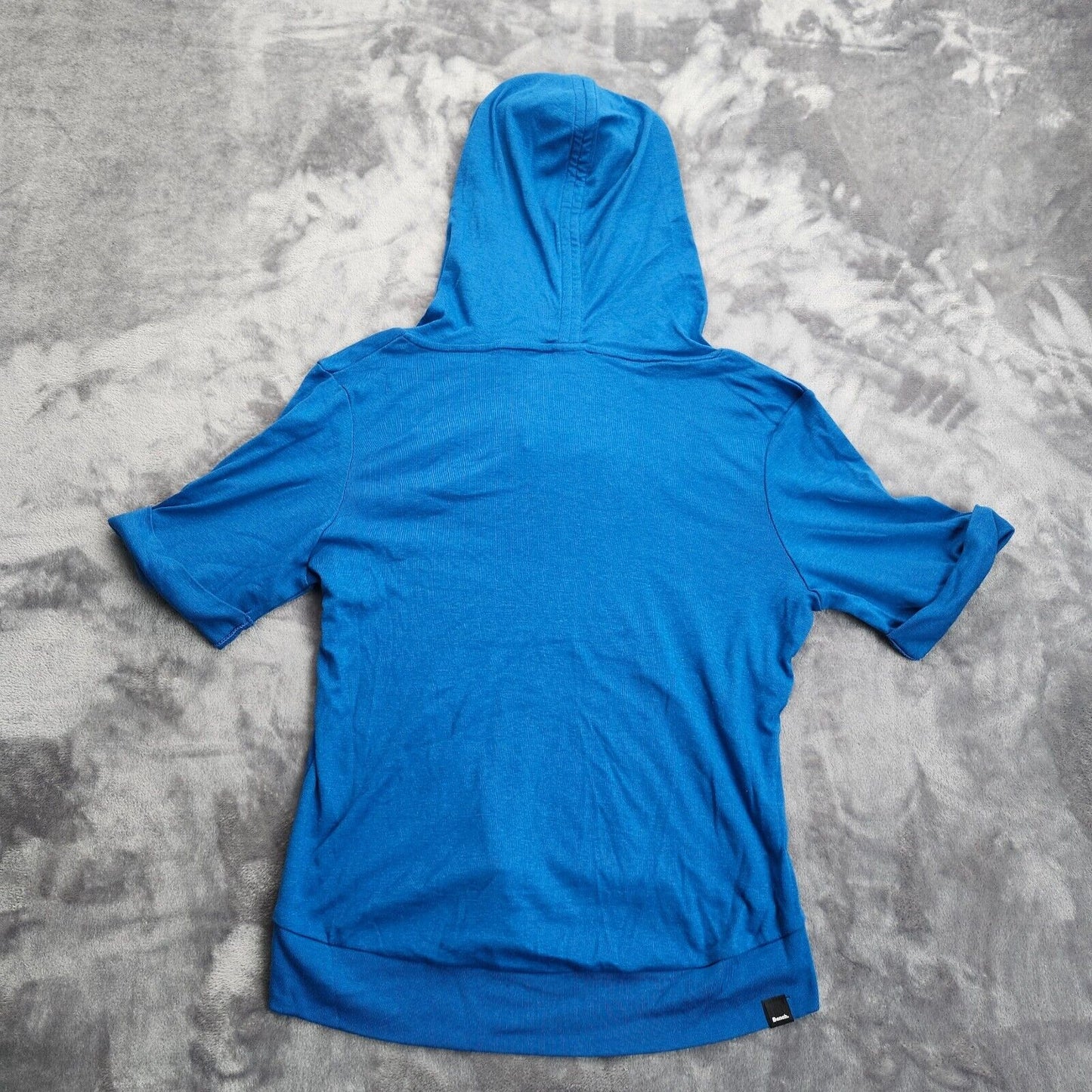 Bench Urbanwear Mens Blue T-Shirt Hoodie Size small