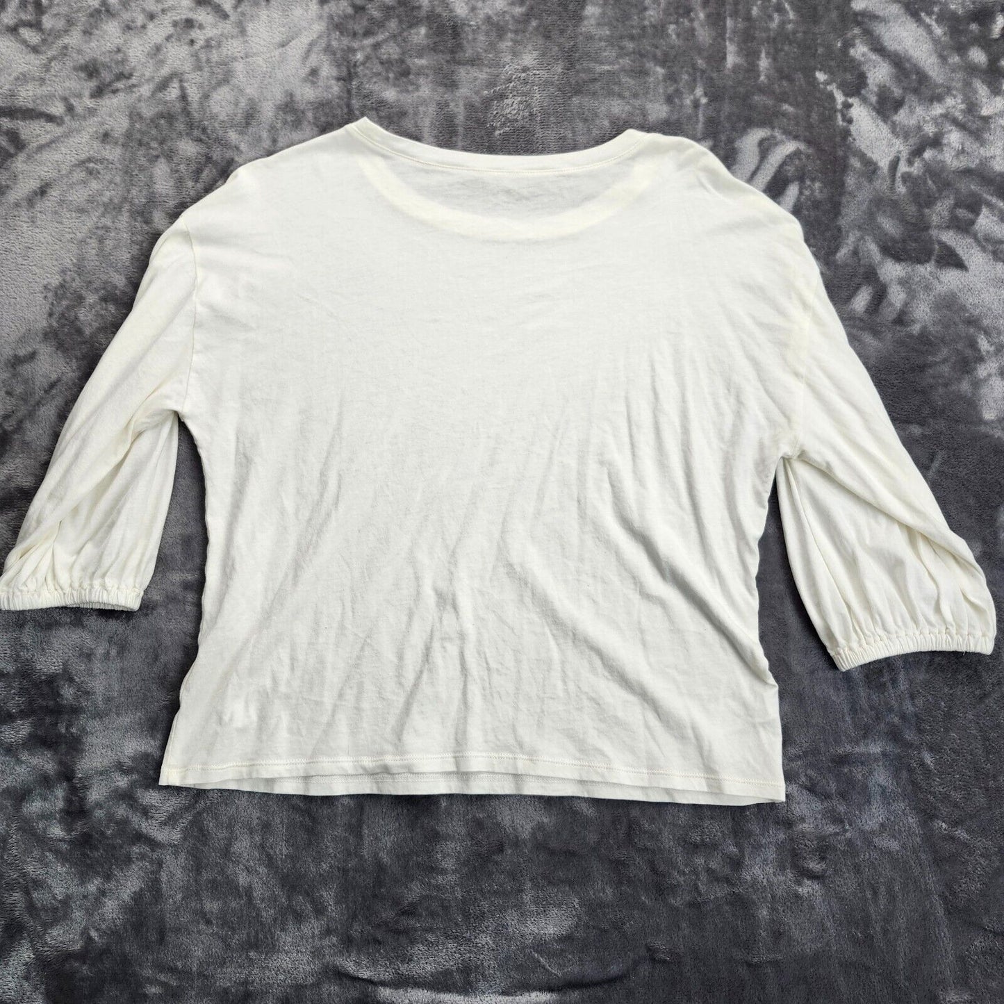 Loft Outlet Womens Long Sleeve White Top Small