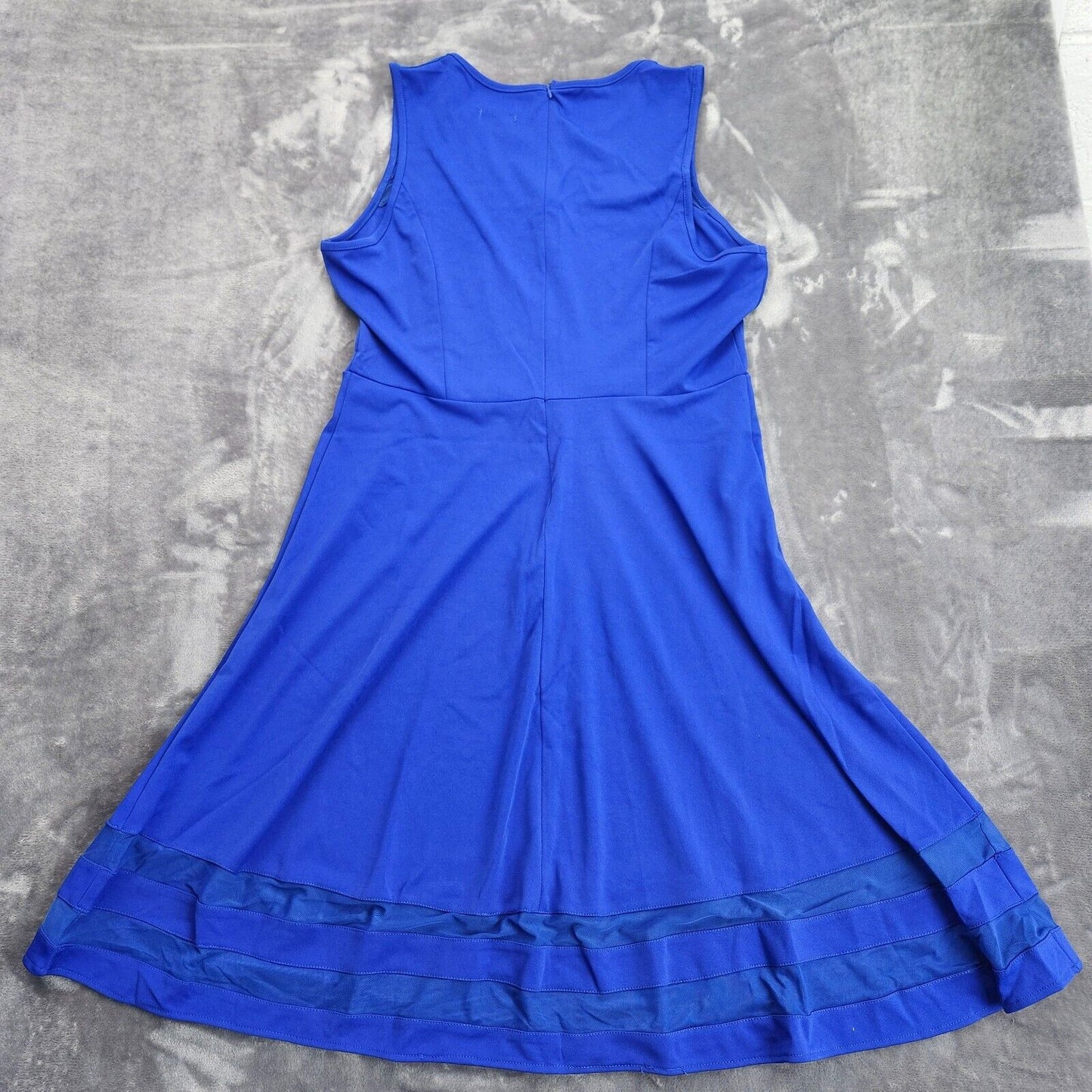 Hotouch Blue flare dress size XXL