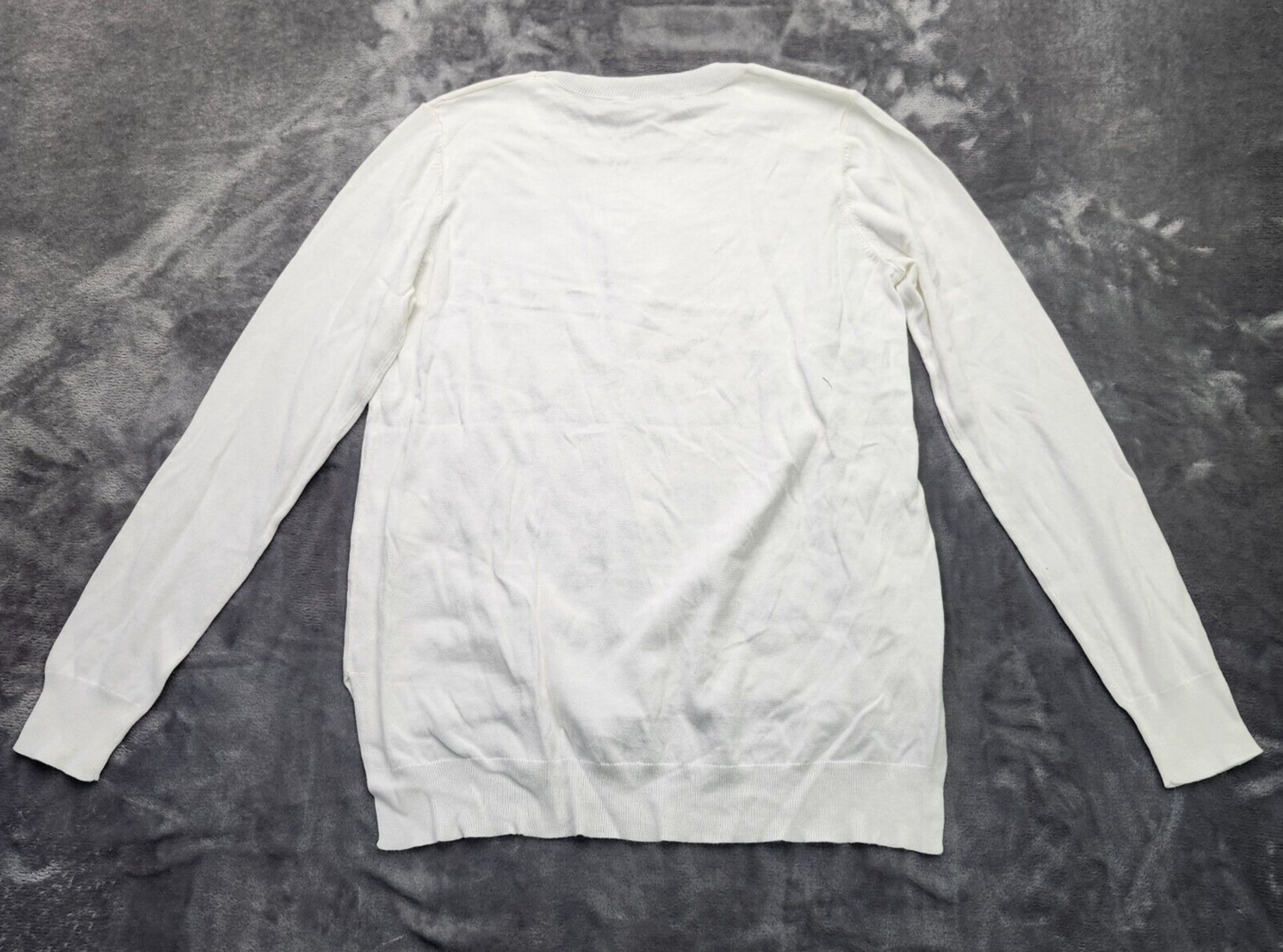 NWT Bench Urban Wear Womens Crew neck long sleeve Size small White