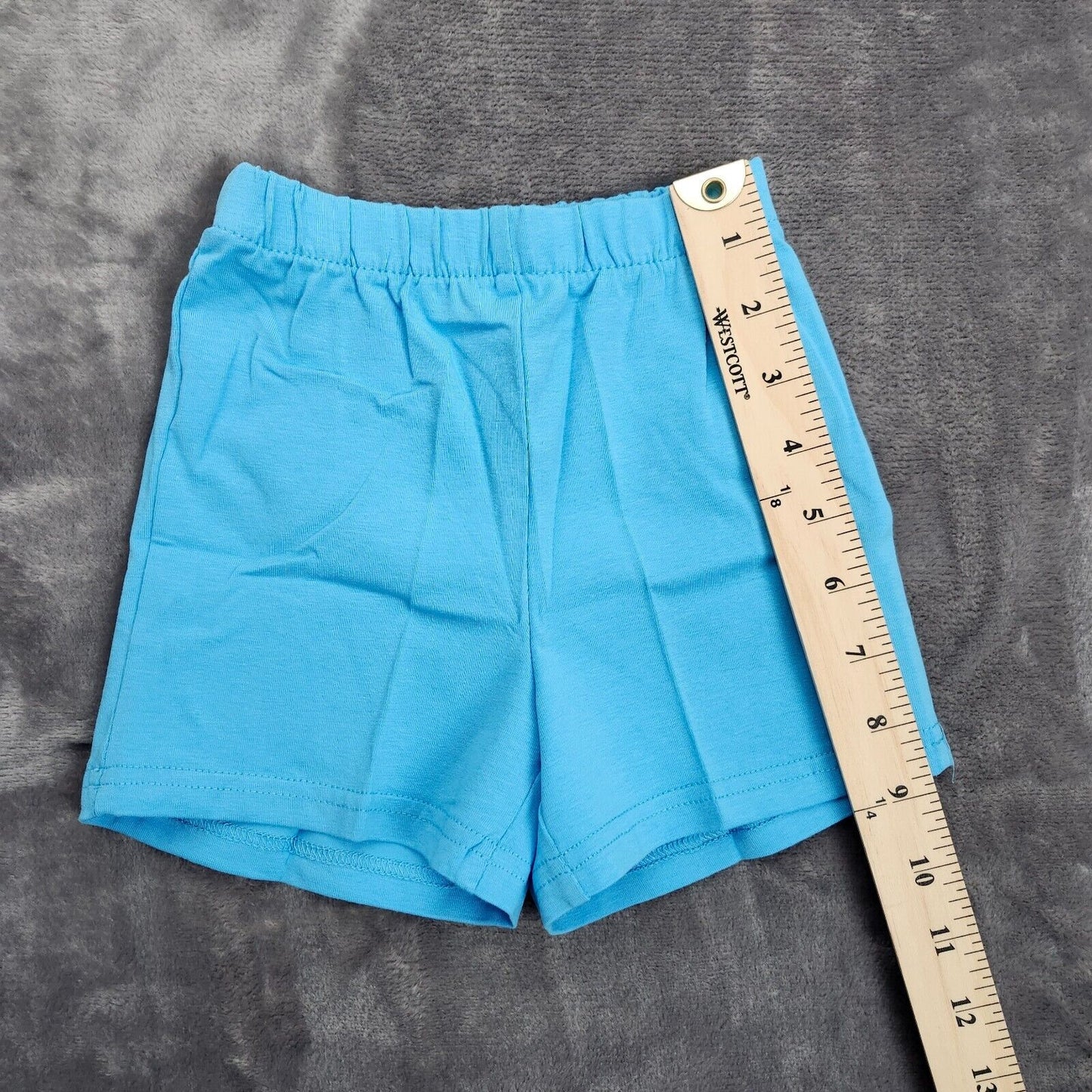 Kids Comfy Elastic Blue Shorts W16 L9