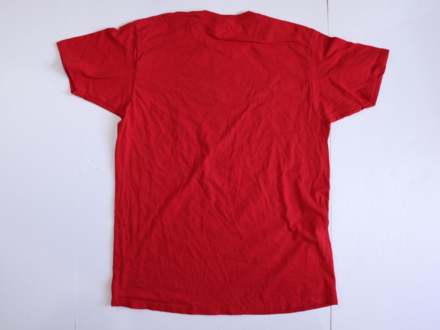 Levi Strauss & Co. Shirt Men's Large RED Graphic Tee Original Riveted