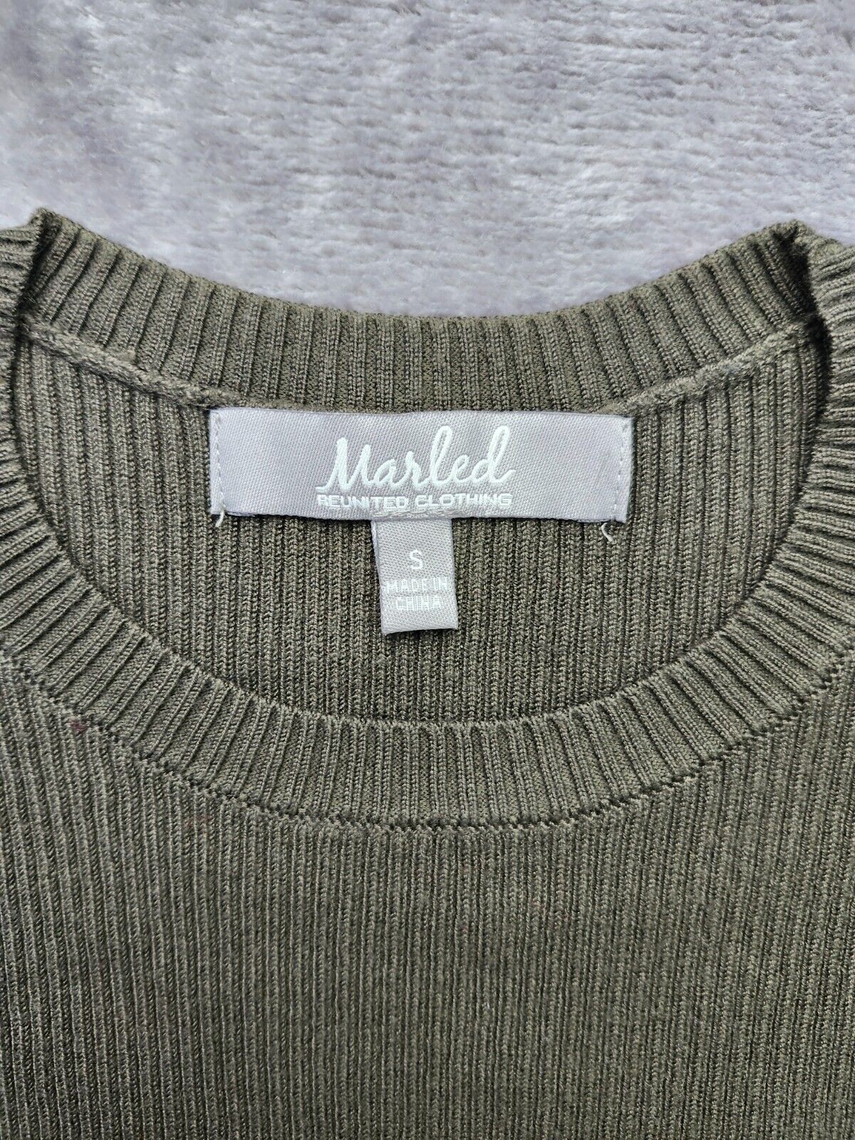 Marled Reunited Clothing Women's Small Knitted Sweater