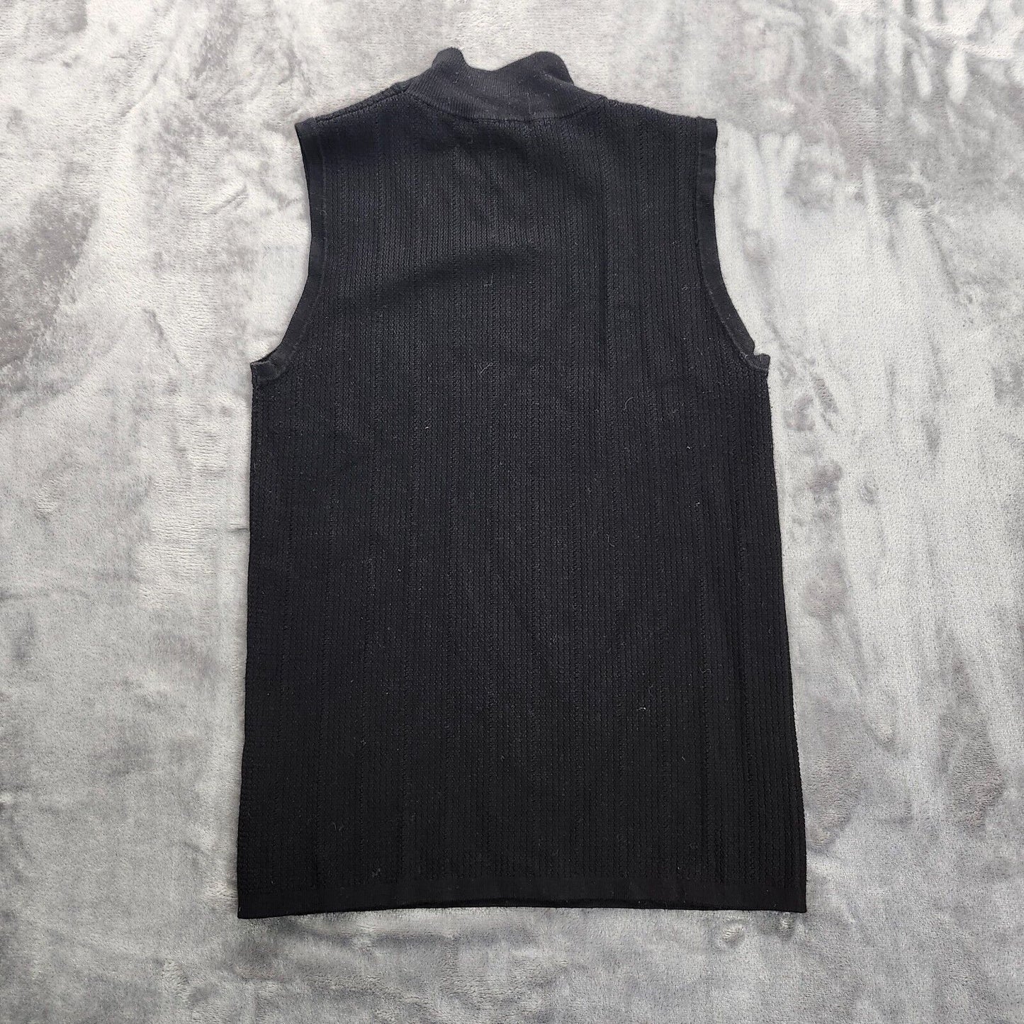 SAKS FIFTH AVENUE Womens Knit turtleneck tank top Small