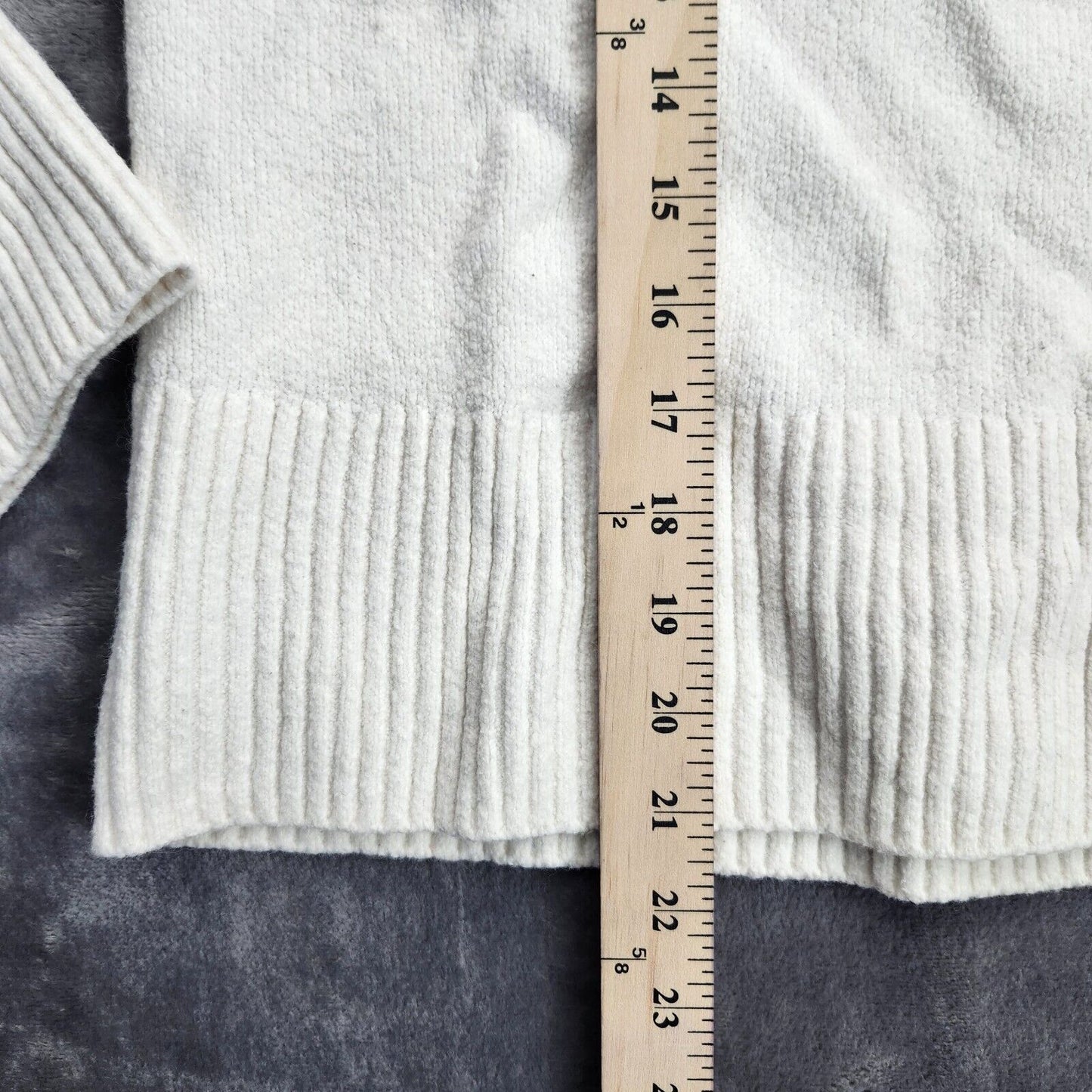 Paris Atelier & Other Stories Wool Tight Knit Sweater White size Small