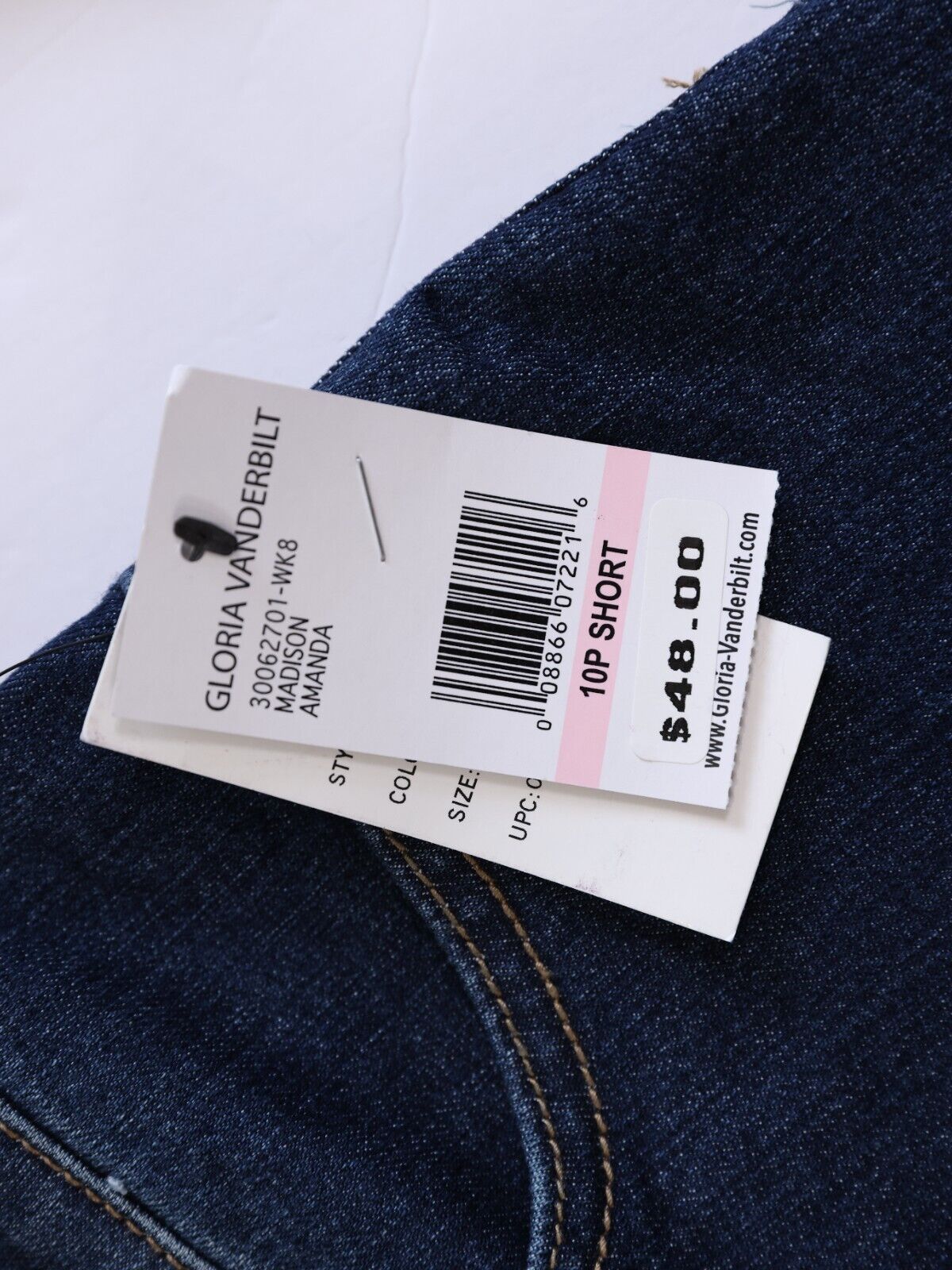 Gloria Vanderbilt Jeans Madison Amazon Jean 10p short