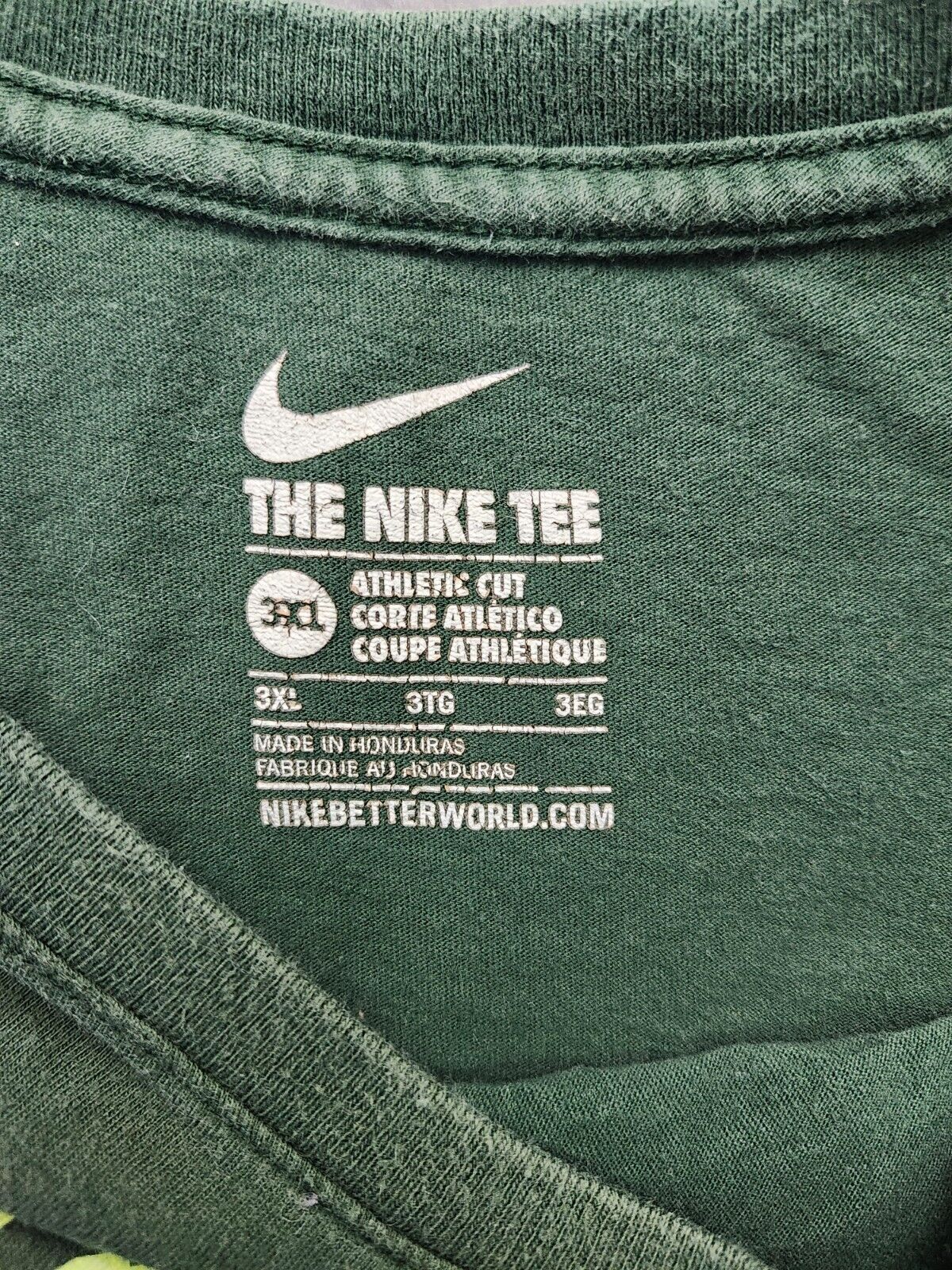 The Nike Tee green nike t shirt size 3XL