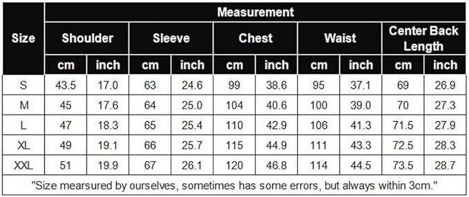 Hotouch Mens Long Sleeve Henley Slim Fit Contrast Color T-Shirt Gray Black M