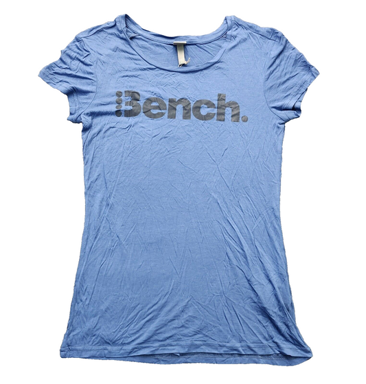 Bench Urban Wear Womens T-Shirt Size Small Blue