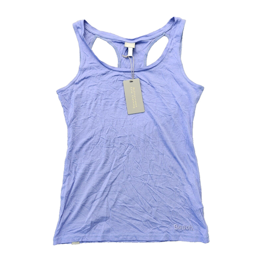 Bench Urban Wear Womens Racerback Tank Top Size Small Periwinkle