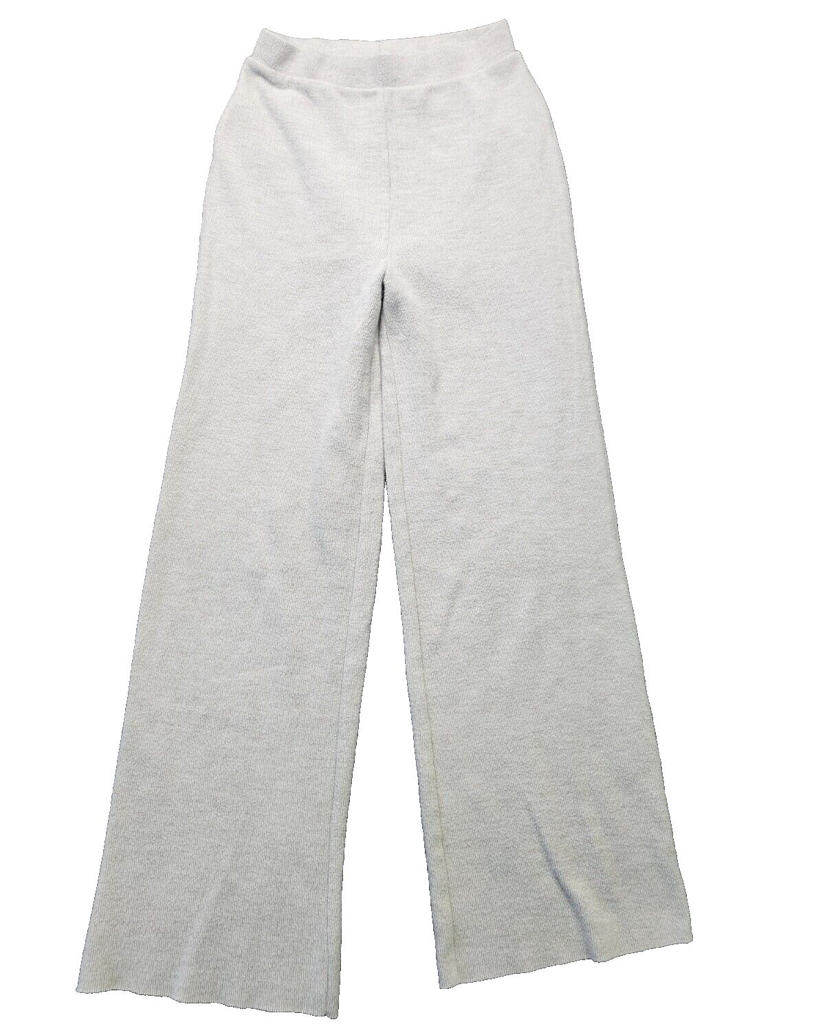 Zara Pants Womens Wide Leg Soft Pull On Elastic Waist Size Small Grey