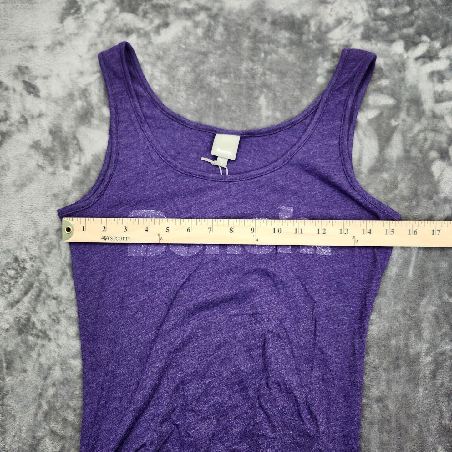 NWT Bench Urban Wear Womens T-shirt Dress Size Small Purple