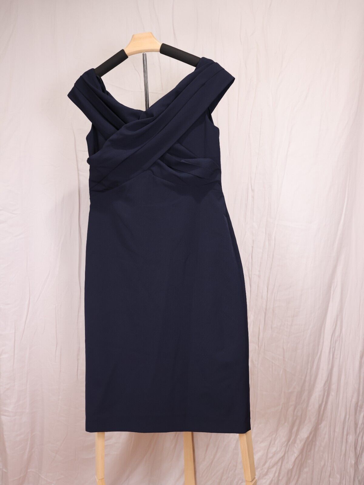 Lauren Ralph Lauren Womens Irene Off-The-Shoulder Cocktail and Party Dress 8 NWT