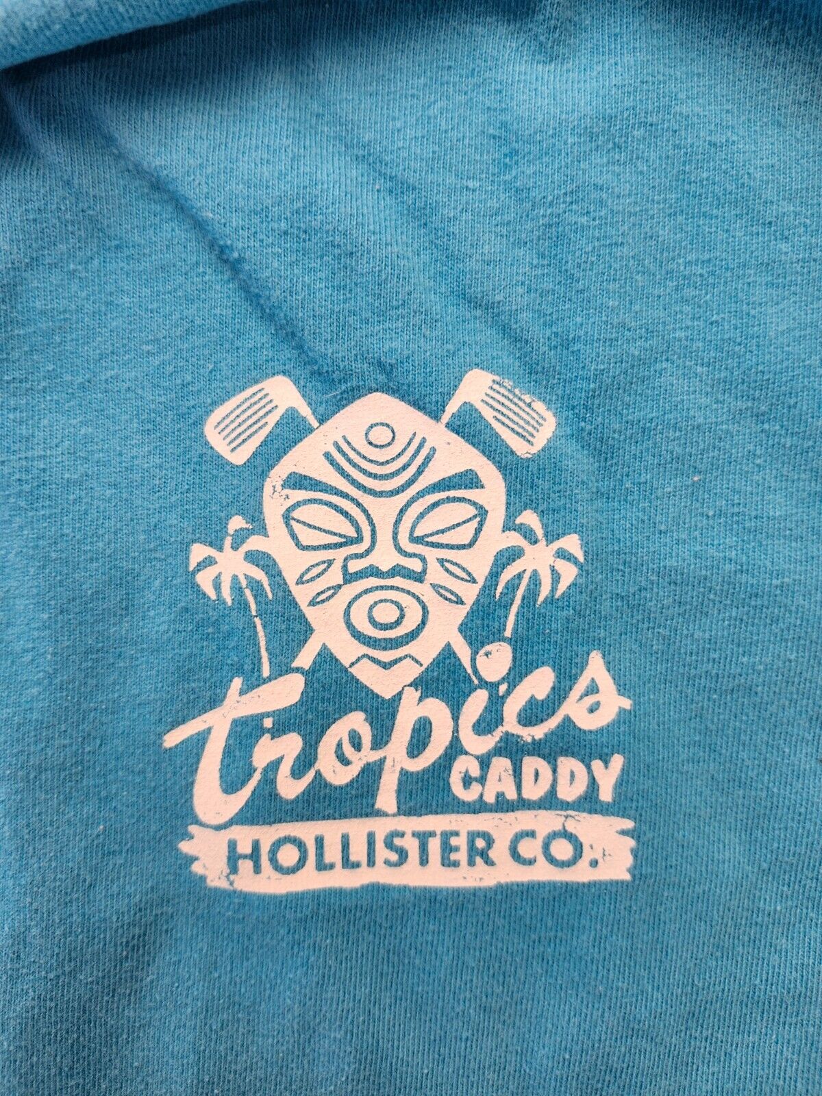 Hollister Co. Pacific Merchants Blue tee shirt size Large