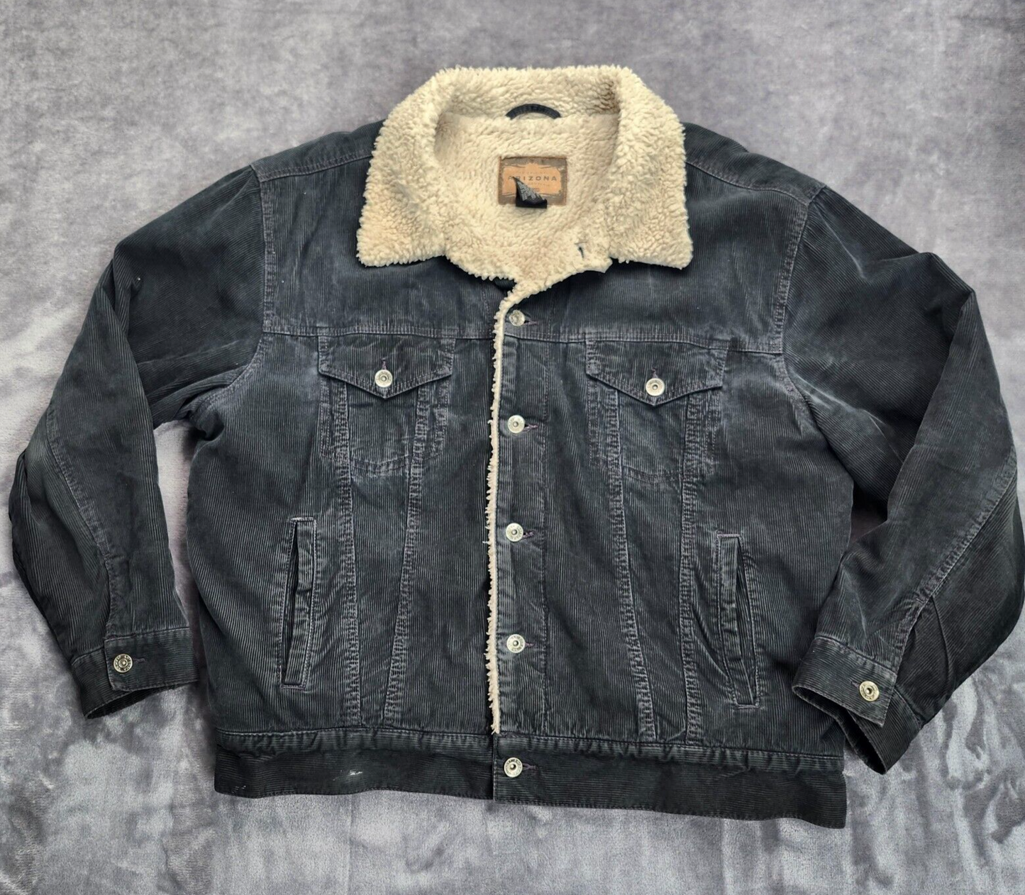 THE ORIGINAL ARIZONA JEAN COMPANY Fleece Lined Corduroy Jacket XX-LARGE