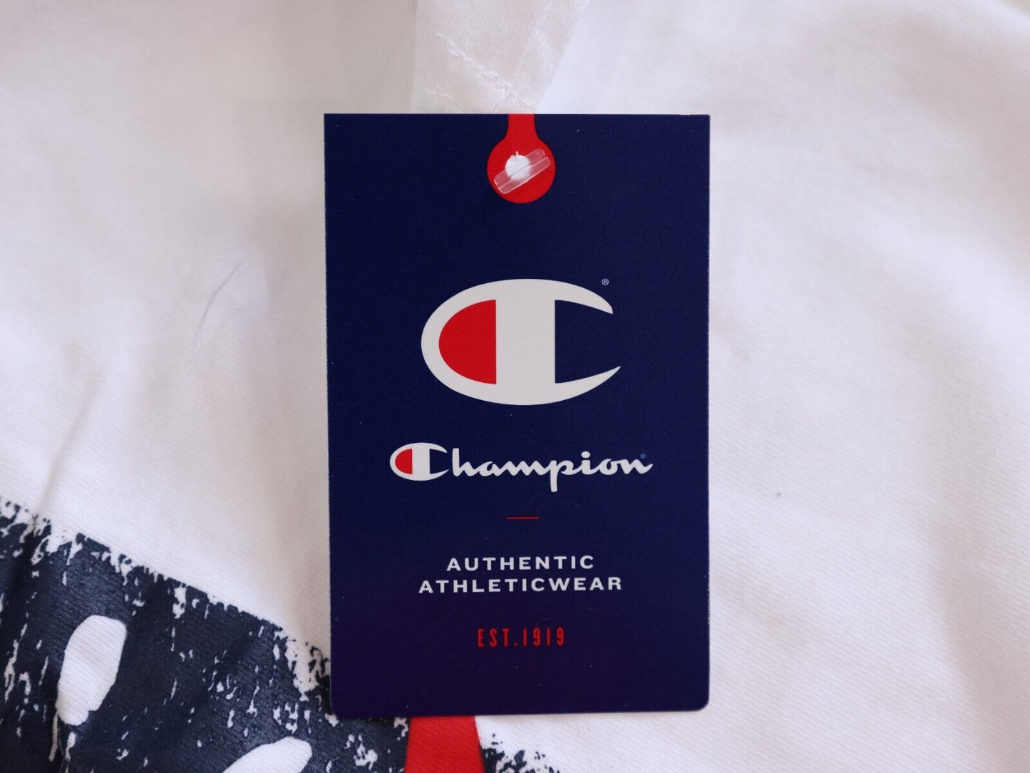 CHAMPION AUTHENTIC ACTIVEWEAR LOGO T Shirt Mens Size XL White