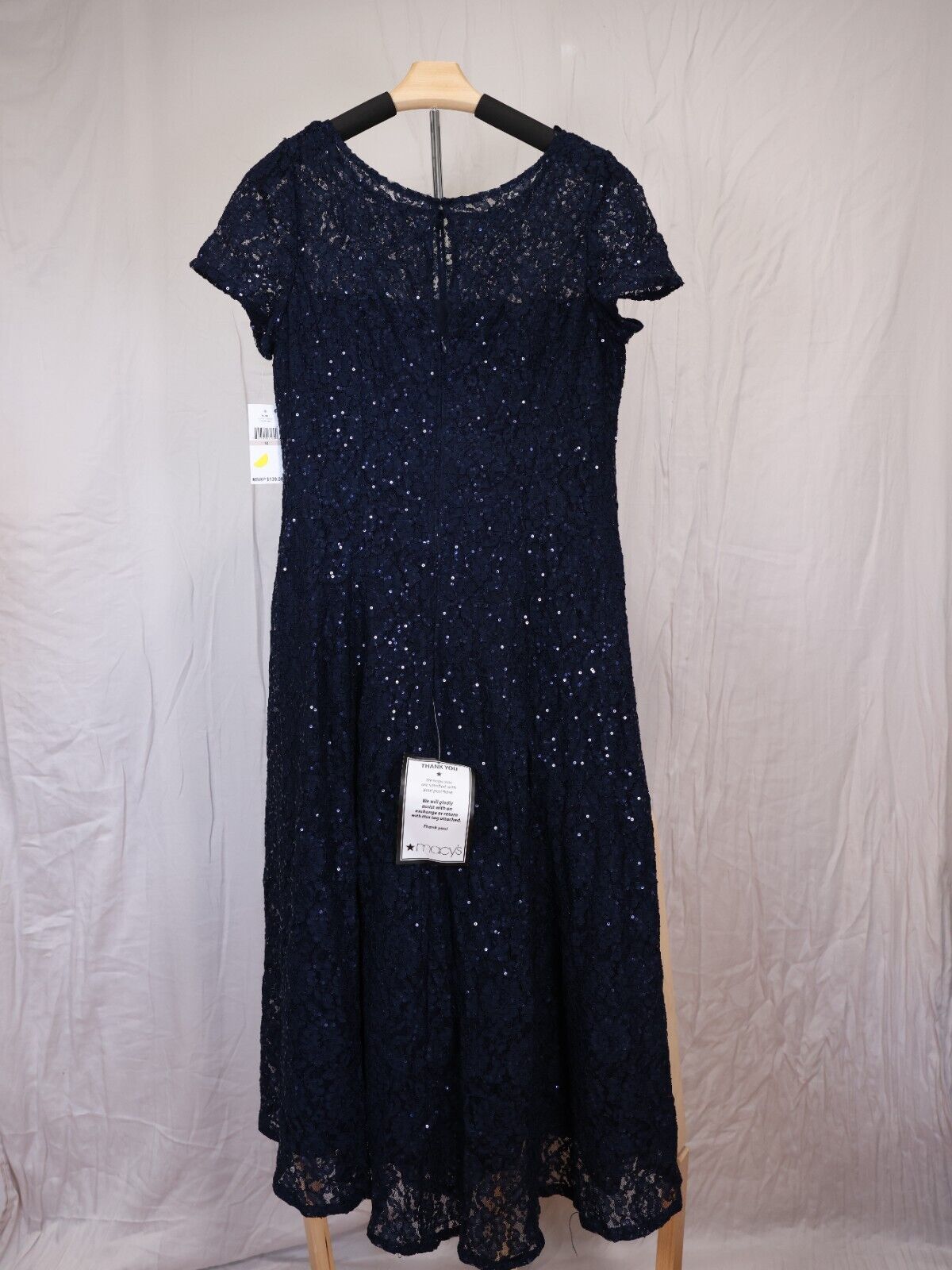 SLNY Dress Navy Sequence Size 12