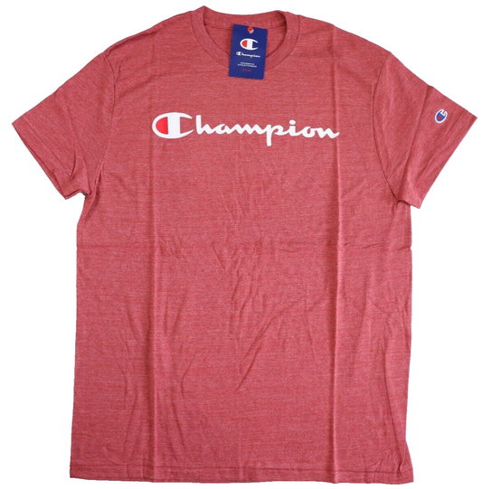 CHAMPION AUTHENTIC ACTIVEWEAR LOGO T Shirt Mens Size L Red