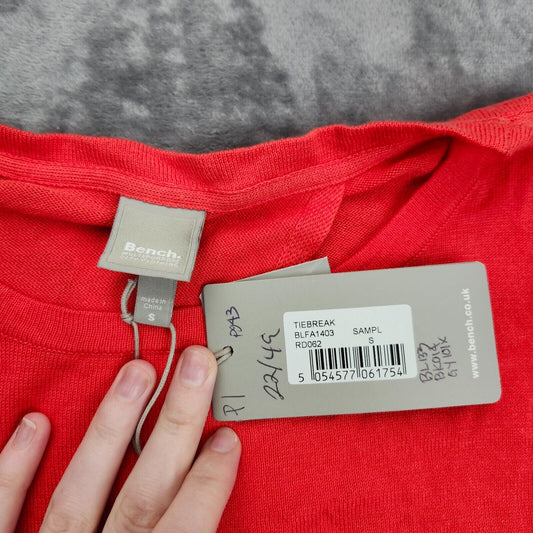 NWT Bench Urban Wear Womens Long Sleeve Top Size Small Red