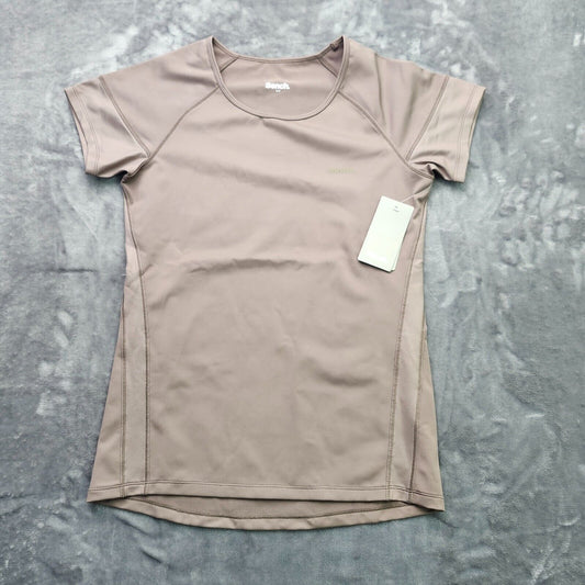 Bench Urban Wear Womens Brown Athletic T-Shirt Size Small