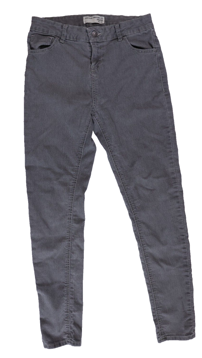 Nicole Premium Jeans Womens Gray (Size 6)