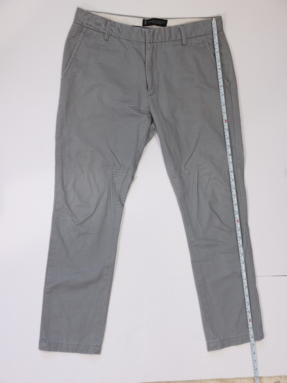 Combatant Gentlemen Chinos Gray 34x30