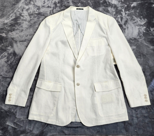 Men's Vintage Sport Choice of Champions Blazer White Size XL