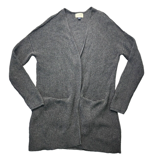 Universal Thread Goods Co knit Cardigan womens charcoal gray size Large