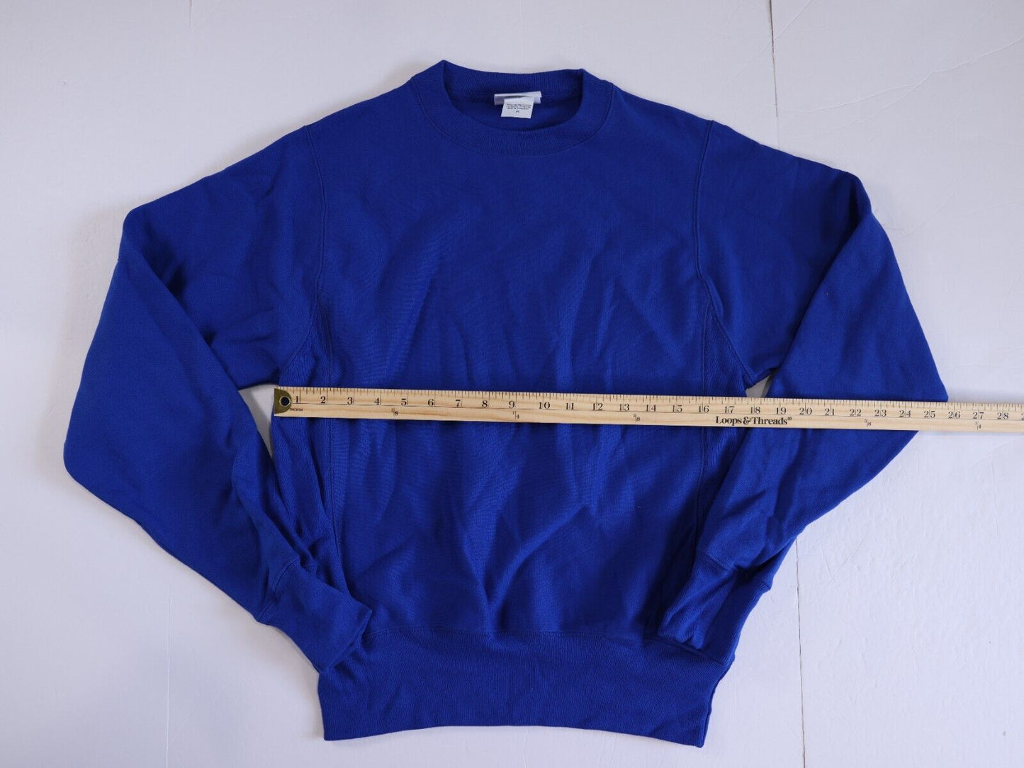 Champion Sweater Mens XS Blue Reverse Weave Crew Pullover Sweatshirt