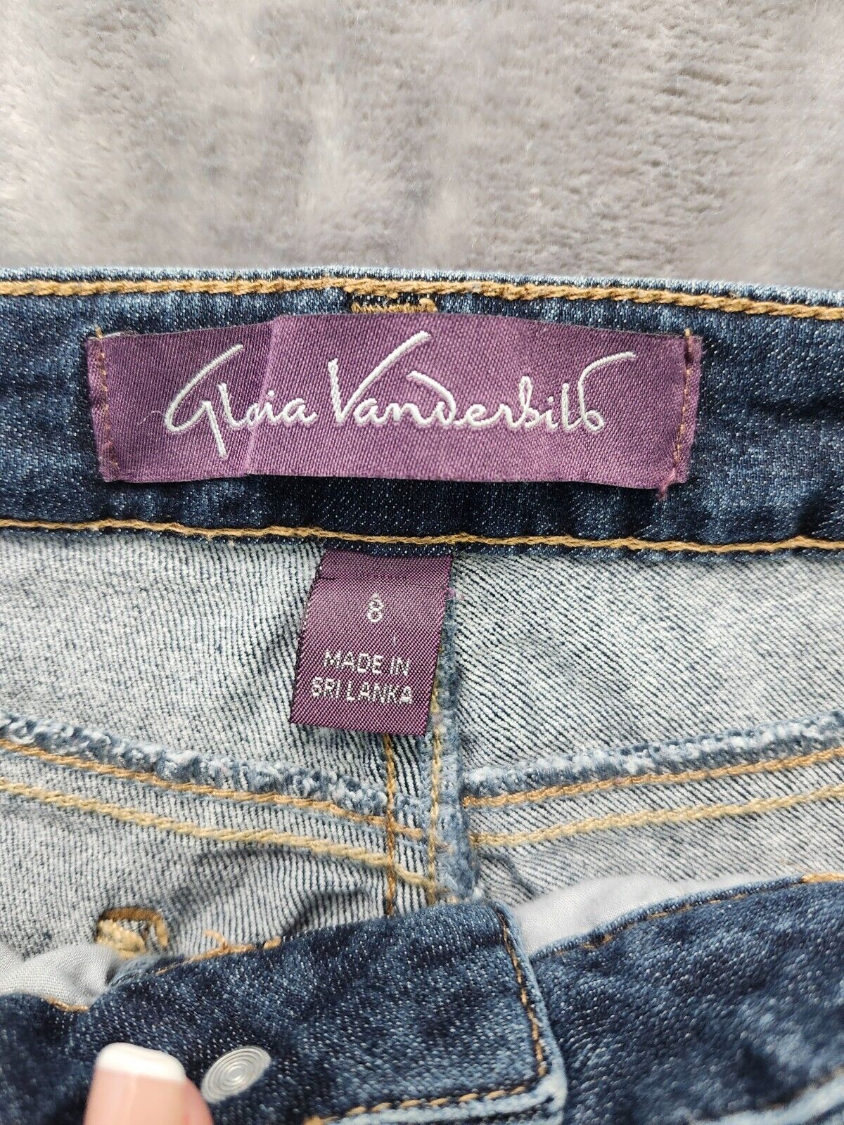 Gloria Vanderbilt Womens Jeans 8