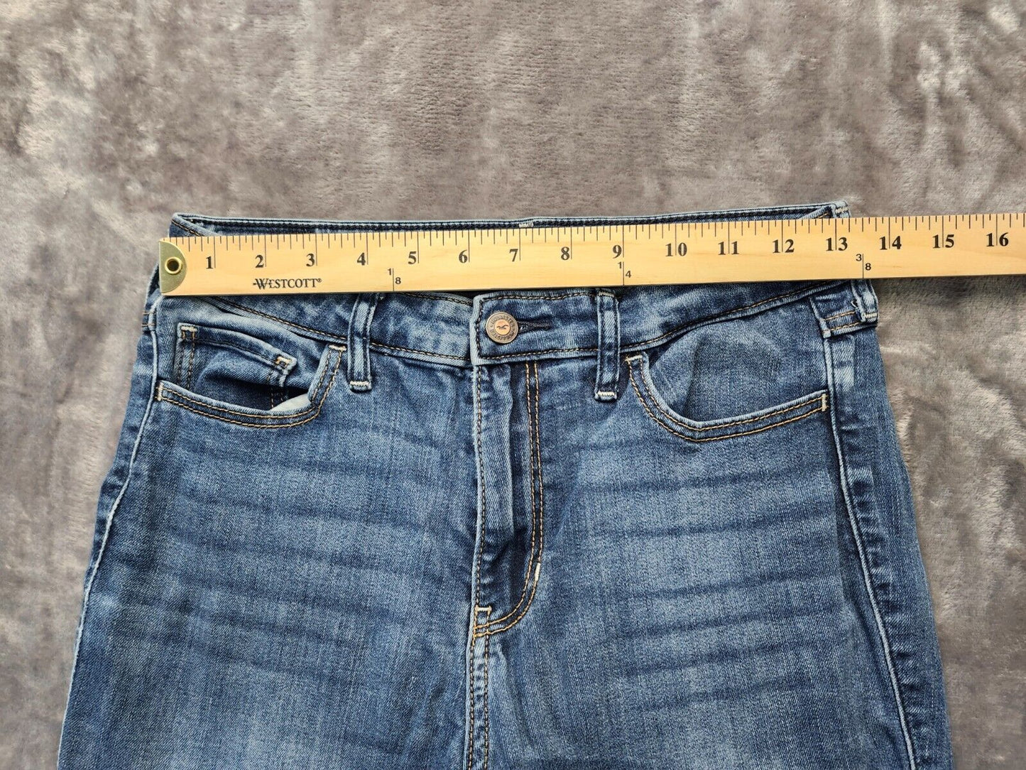 Hollister California High-Rise Super Skinny classic Stretch 7R W28 L30