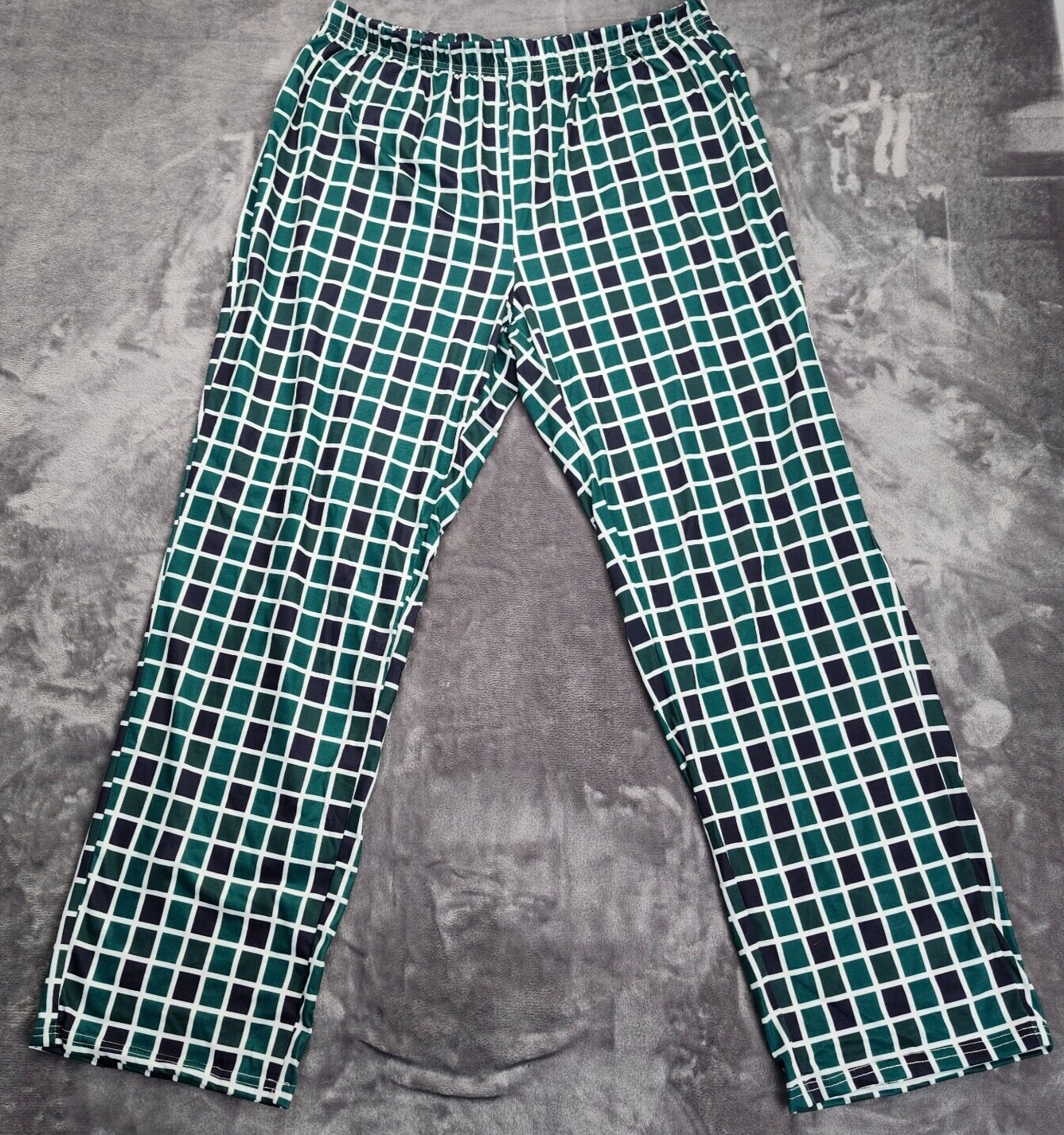 PJ Set Hanging with My Gnomies Plaid Printed Christmas Loungewear 2XL