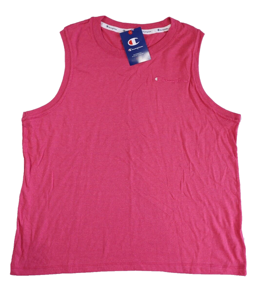 Champion Tank Top Women's Sleeveless T-shirt Pink Peach Size XL