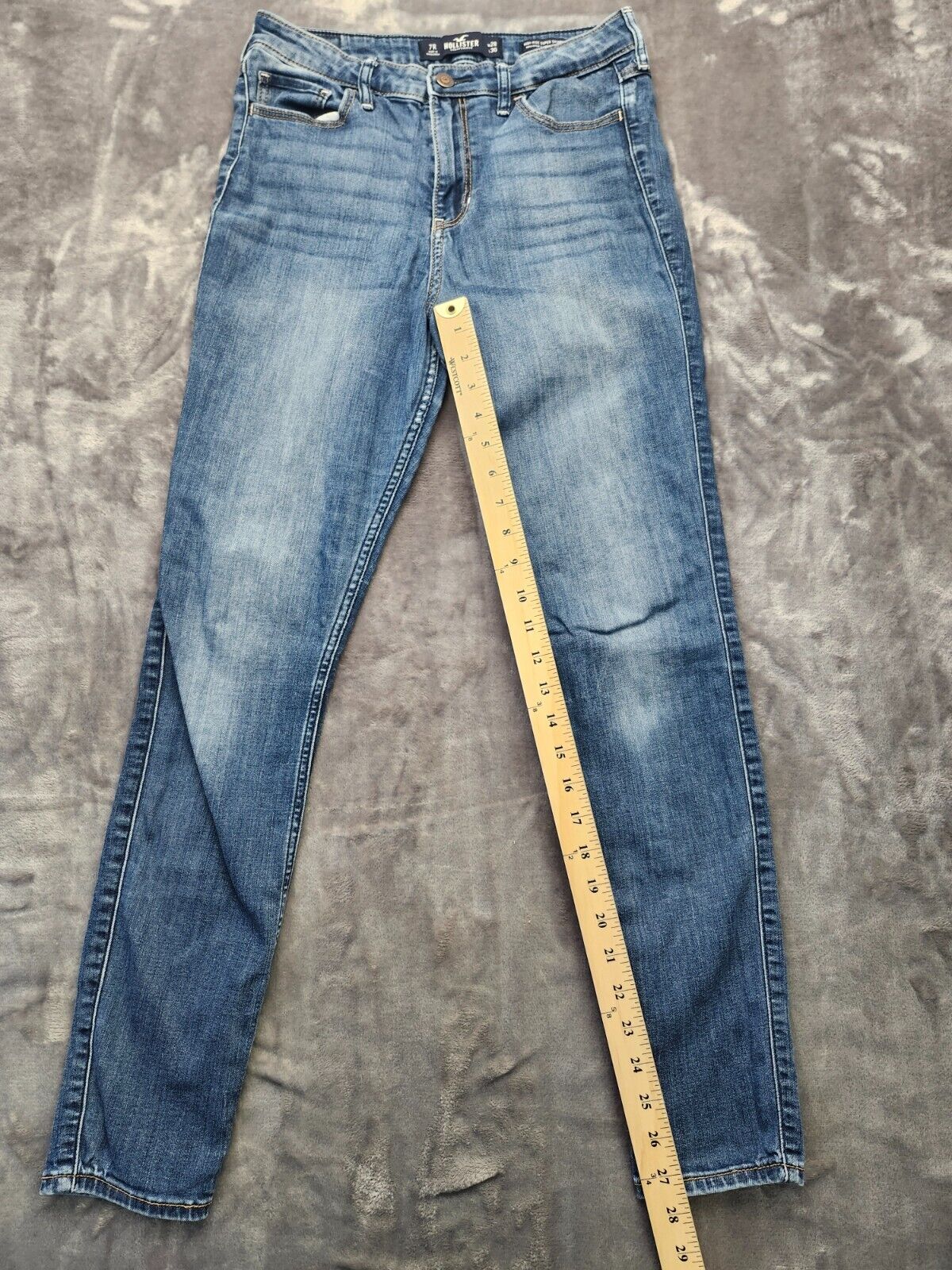 Hollister California High-Rise Super Skinny classic Stretch 7R W28 L30