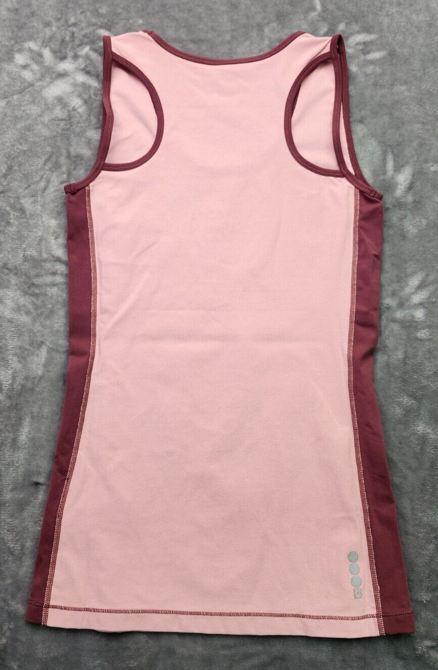 Bench Urban Wear Womens Racerback Tank Top Size Small Pink/Maroon