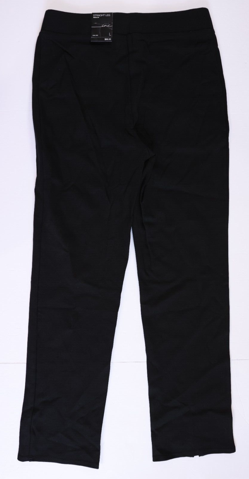 NWT INC International Concepts Womens black Utility Jogger pants Size Large