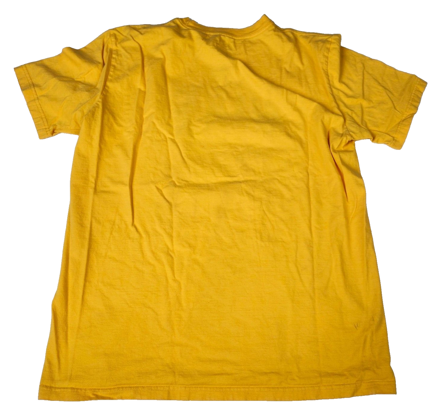 Nike Standard Fit Yellow Mens Size Large Tee Shirt