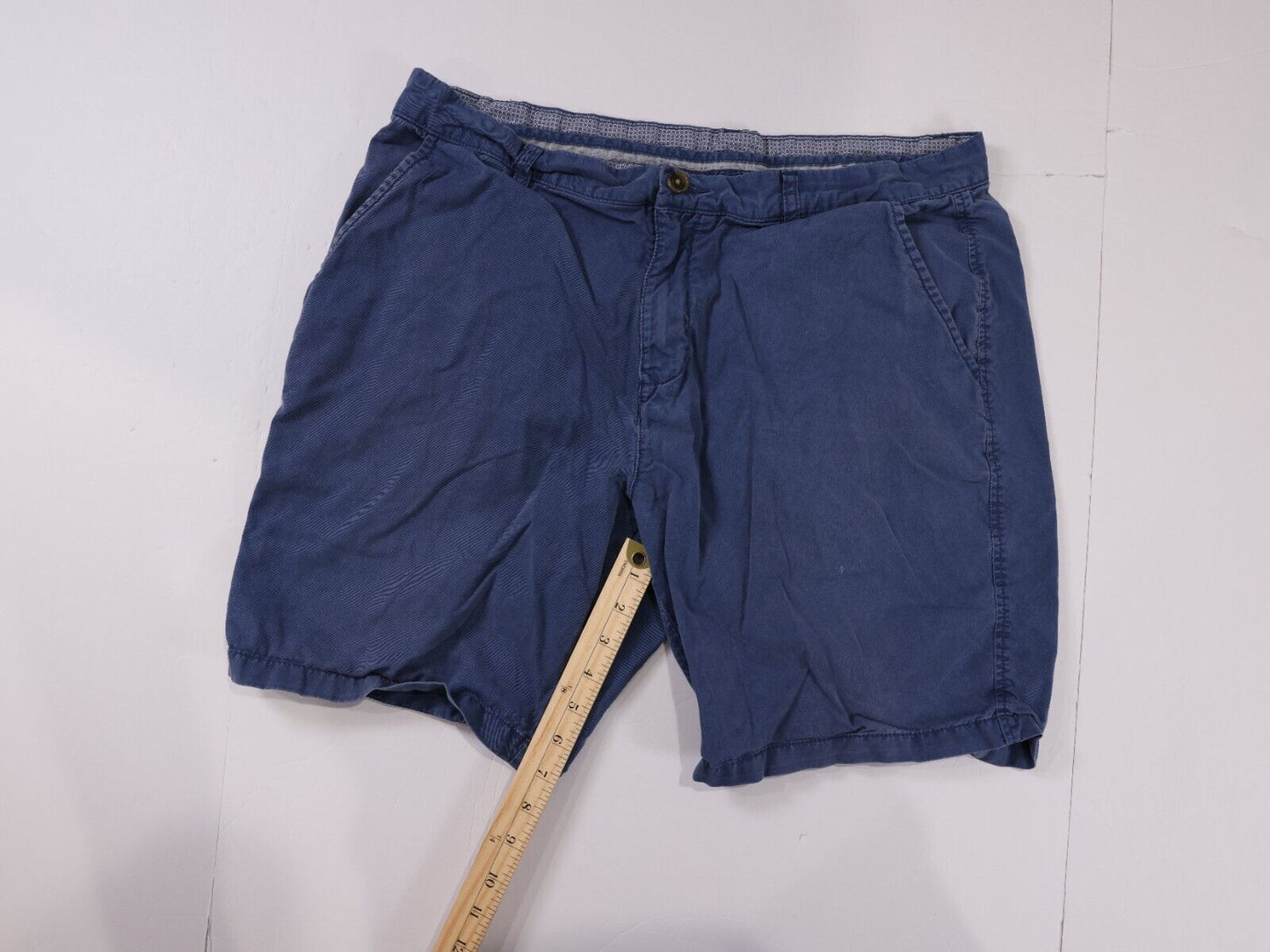 Ike By Ike Behar Shorts Blue Casual Cotton Stretch (Size 36)