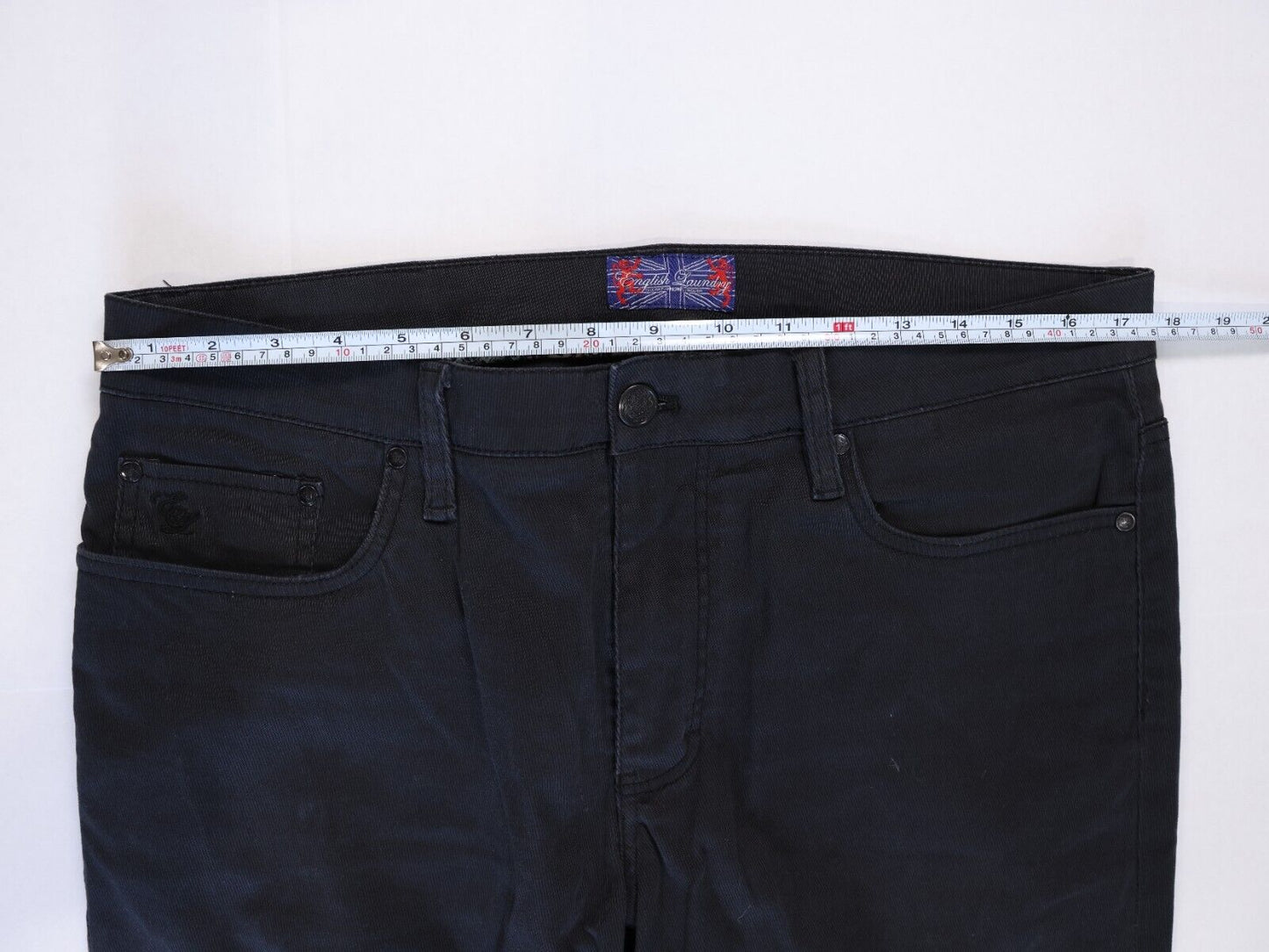 english laundry pants mens dark blue size 34