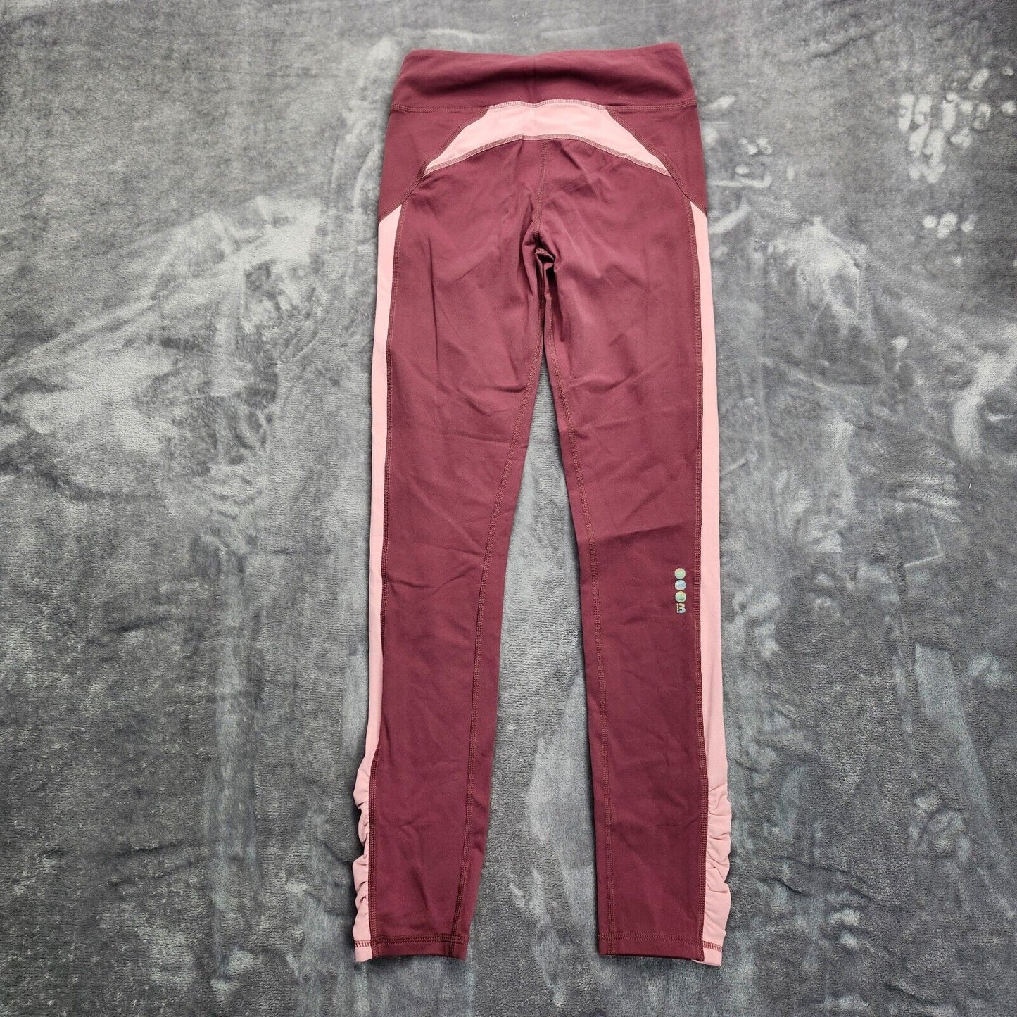 NWT Bench Urban Wear Womens Athletic pants Straight Maroon/Pink Small