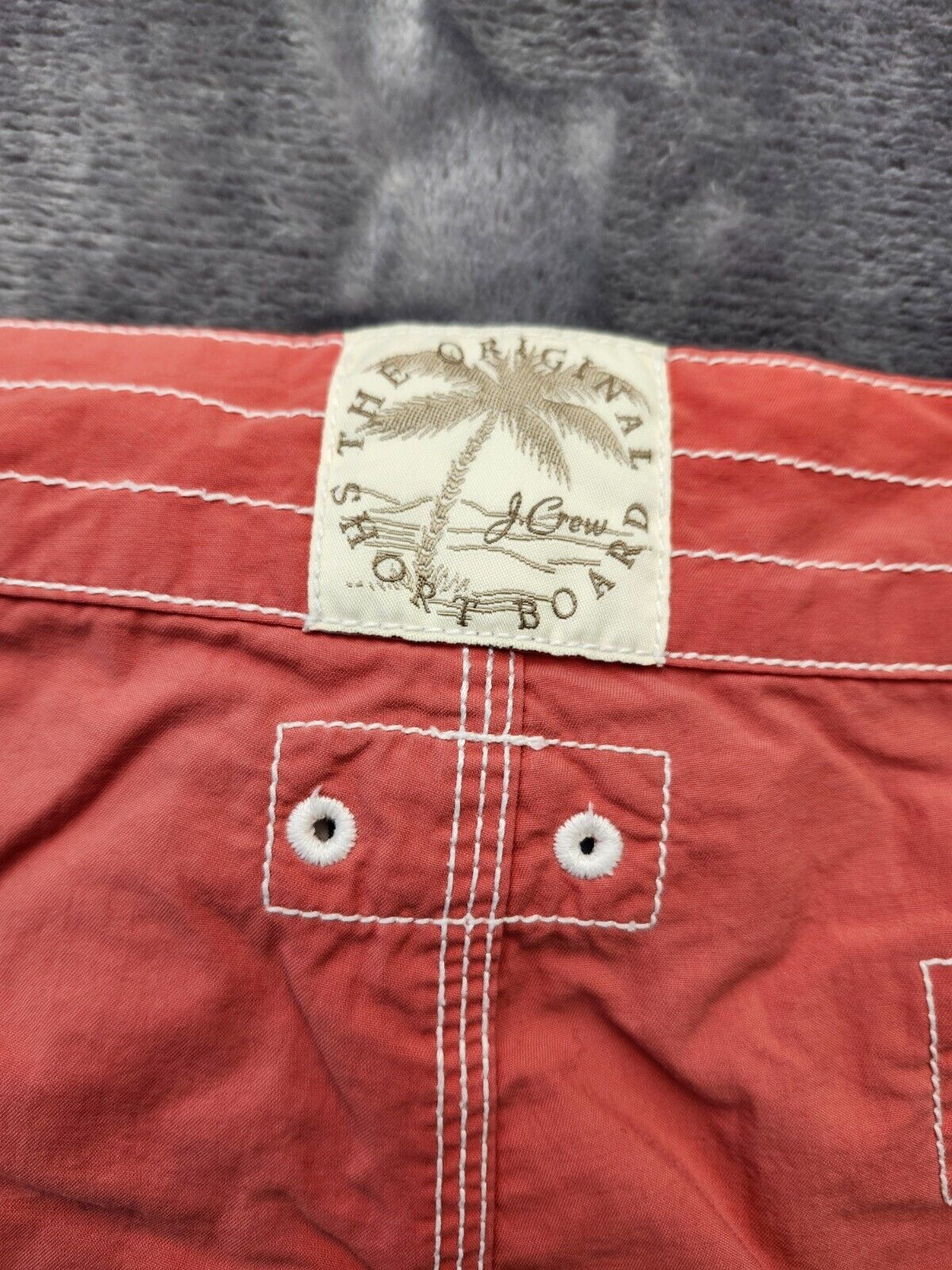 J crew original swimwear Red mens swin trunks size 36