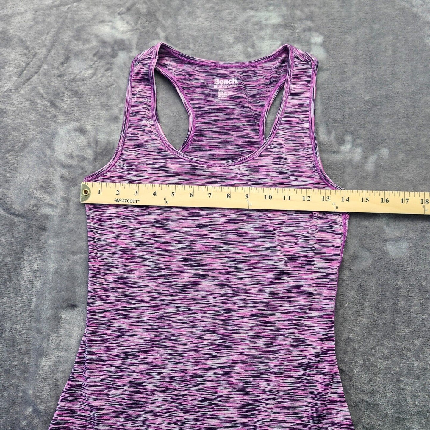 NWT Bench Urban Wear Womens Racerback Tank Top Size Small Purple