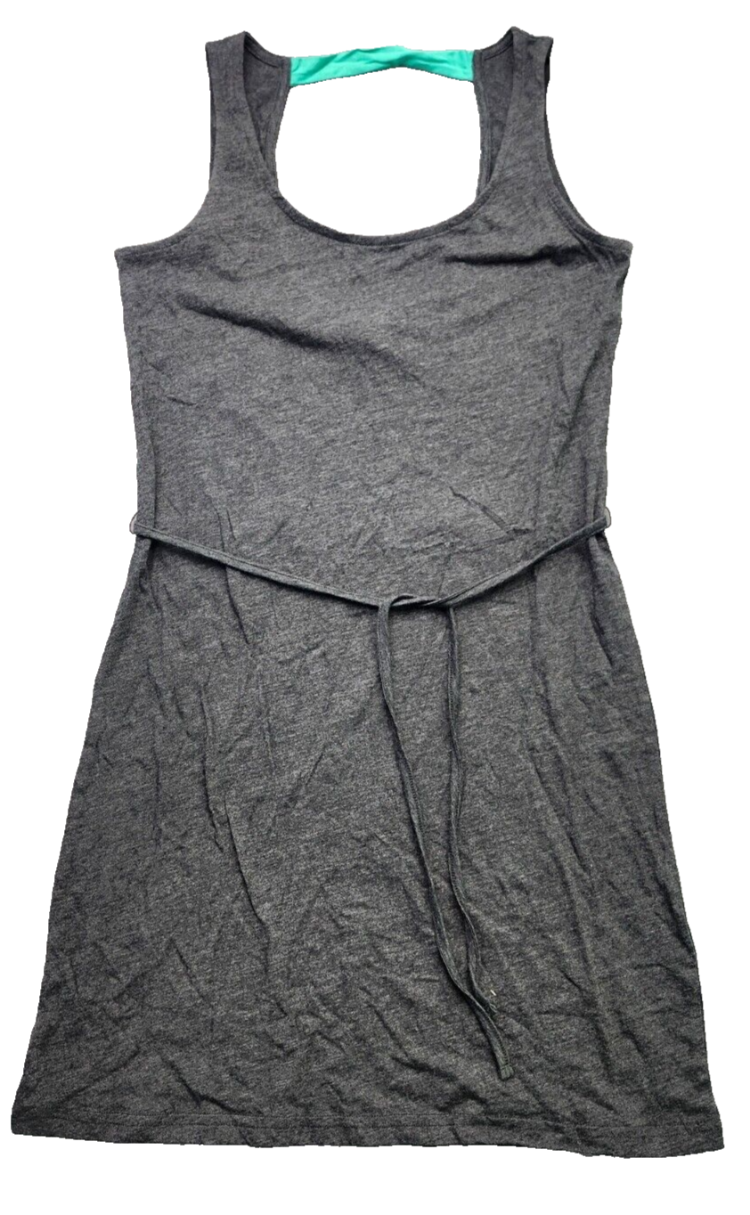 Bench Urban Wear Womens Black Tank Dress Size Small Charcoal Gray