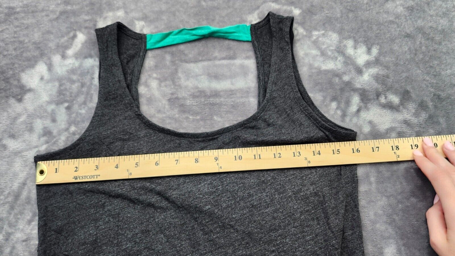 Bench Urban Wear Womens Black Tank Dress Size Small Charcoal Gray