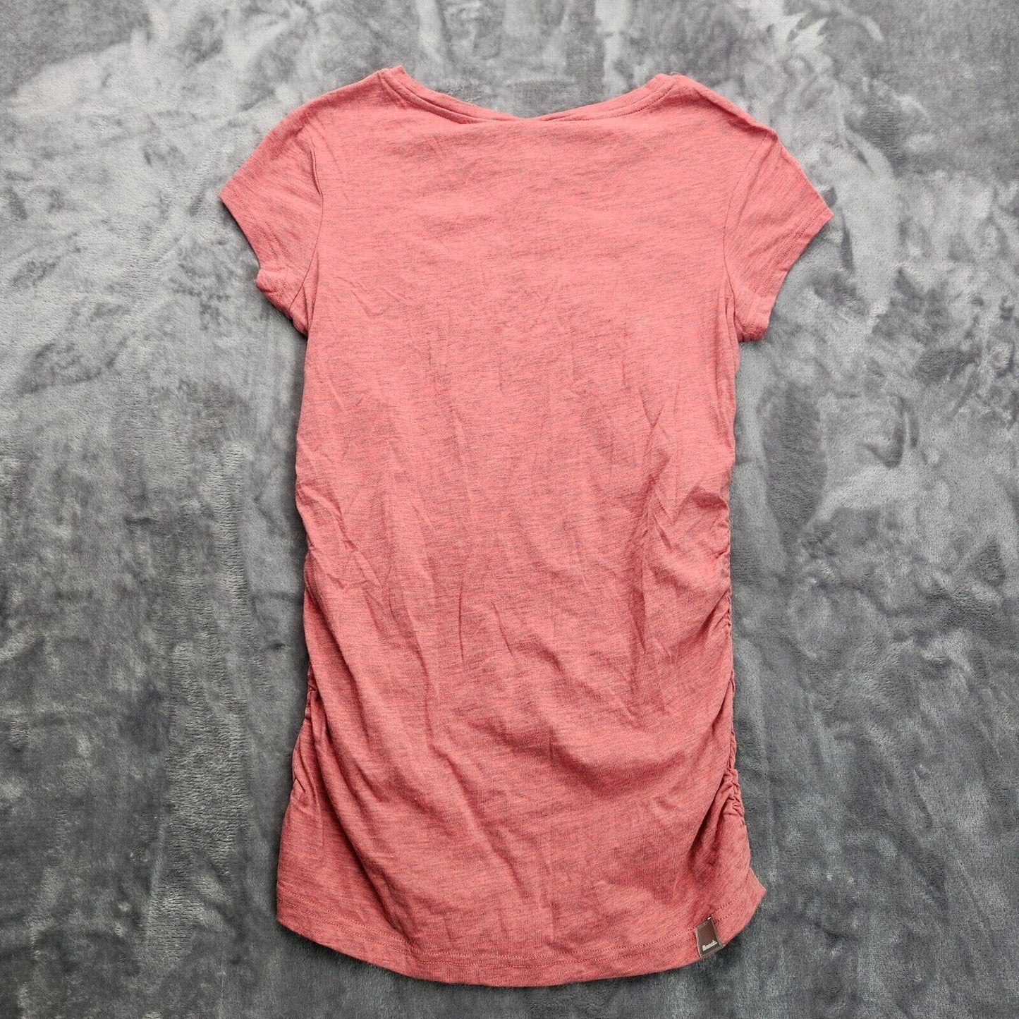 Bench Urban Wear Womens Cap Sleeve T-Shirt Bright Pink Size Small