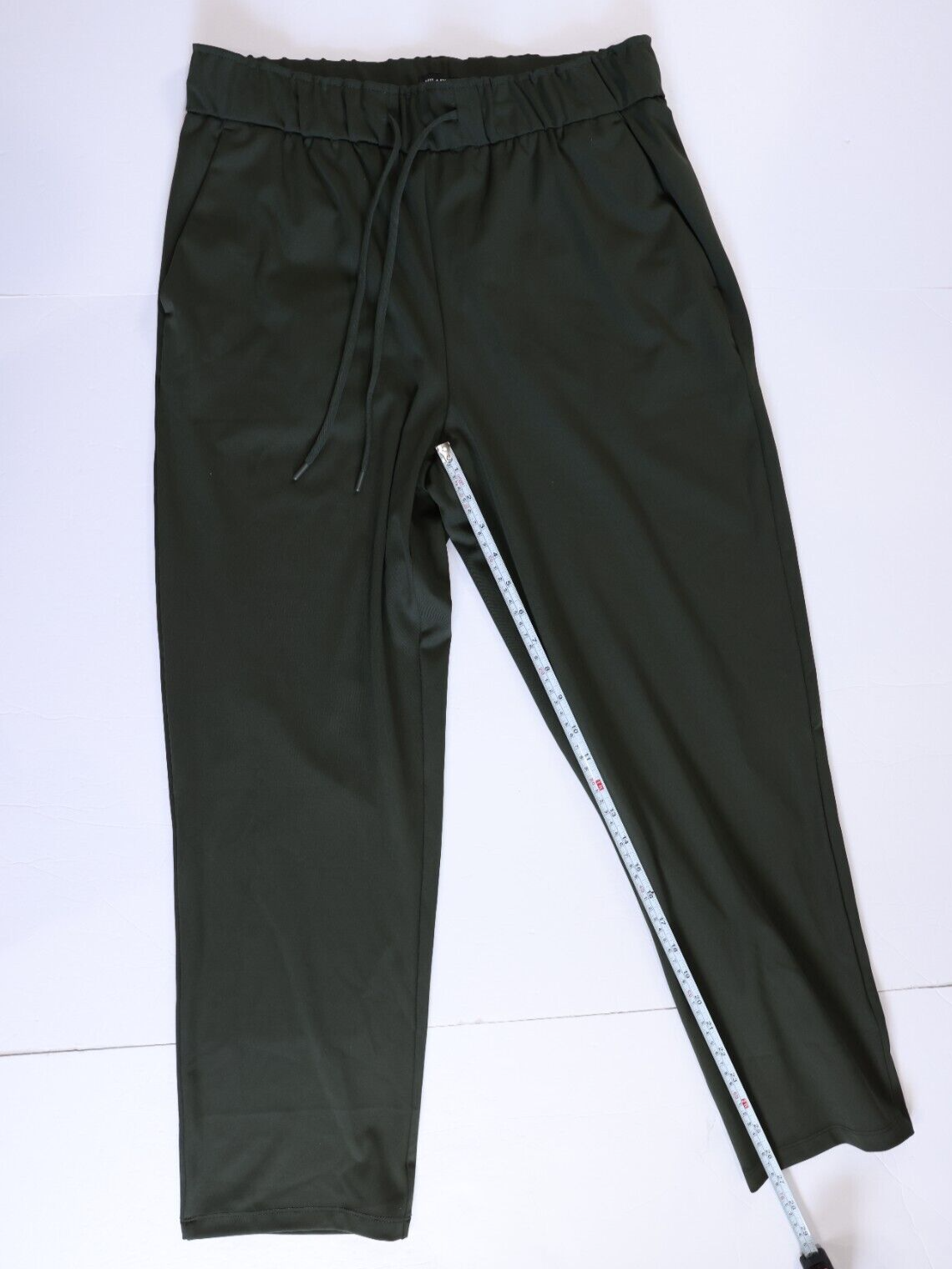 New Ladies Hilary Radle trousers Dark Olive Wide Leg Size Medium