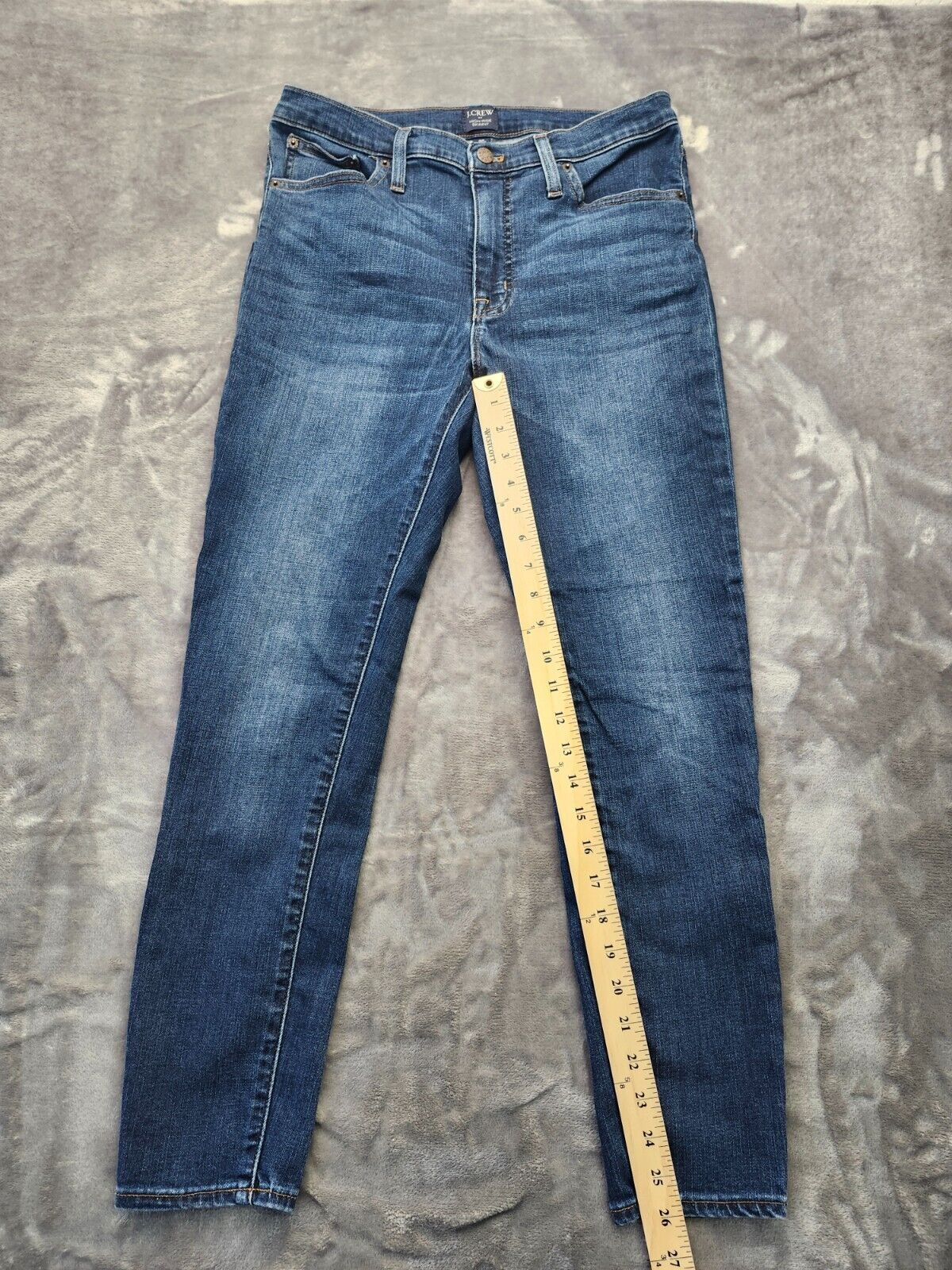 j crew womens high rise skinny jeans size 30