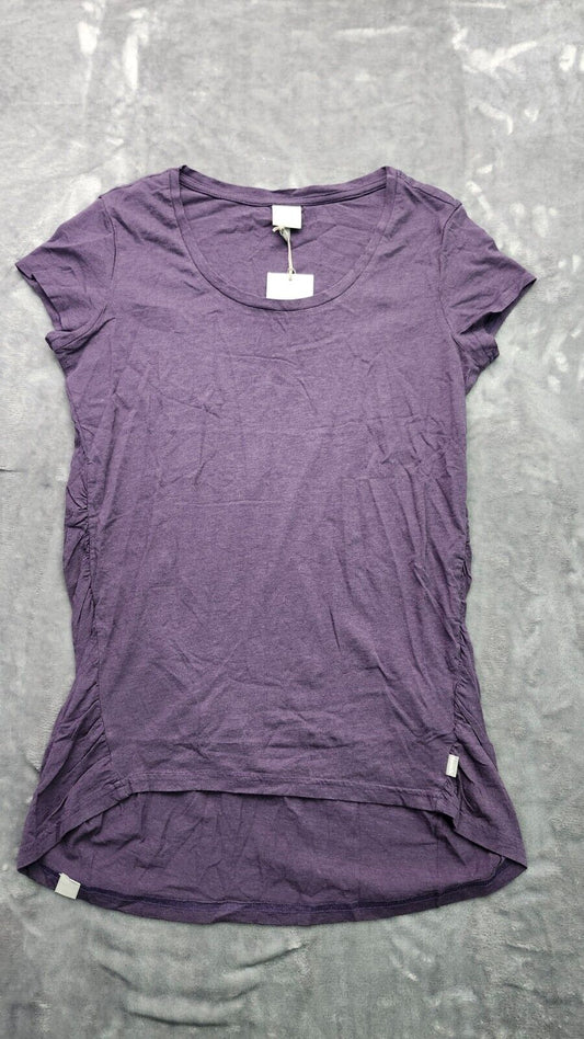 Bench Urban Wear Womens Cap Sleeve T-Shirt Size Small Purple