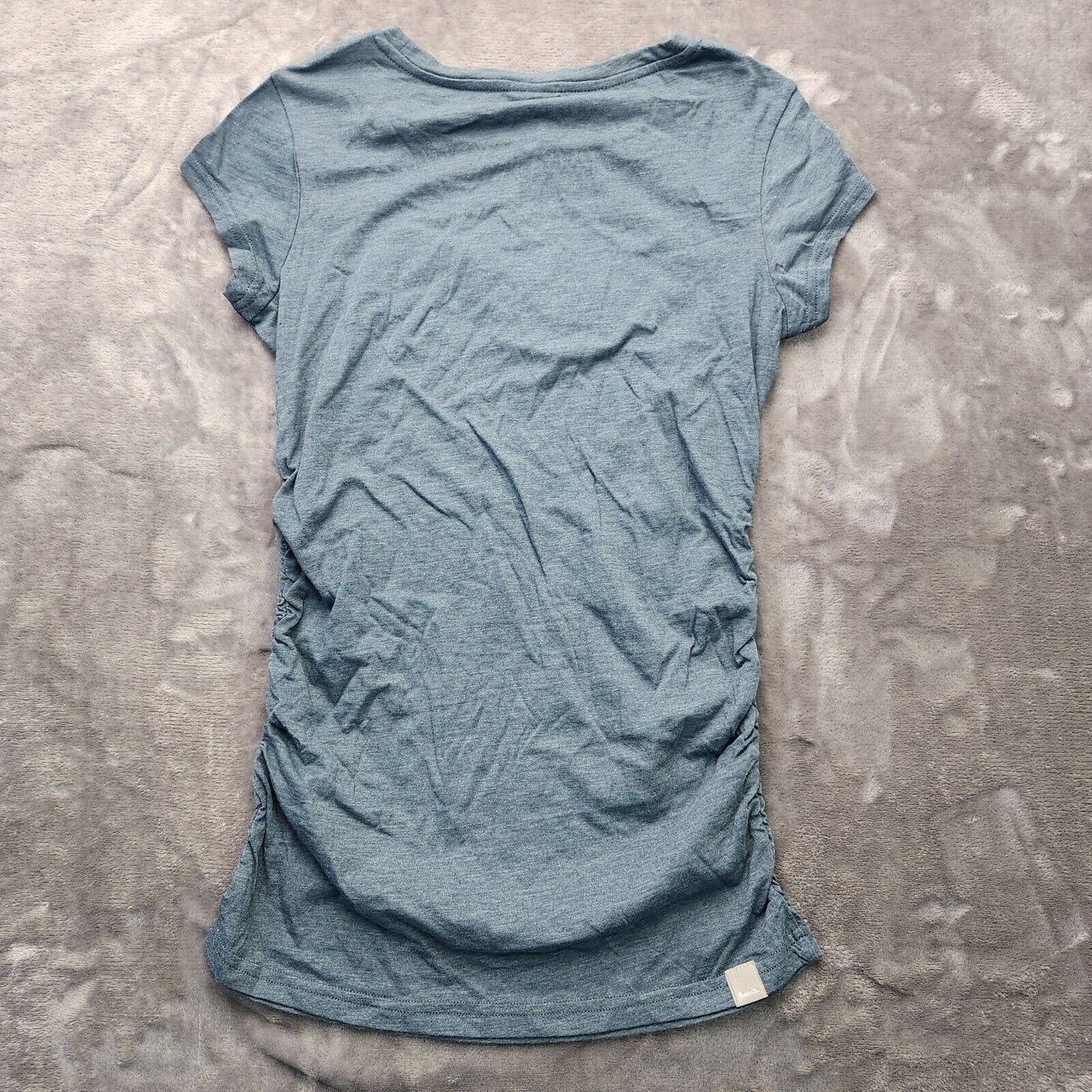 Bench Urban Wear Womens Cap Sleeve T-Shirt Size Small Blue